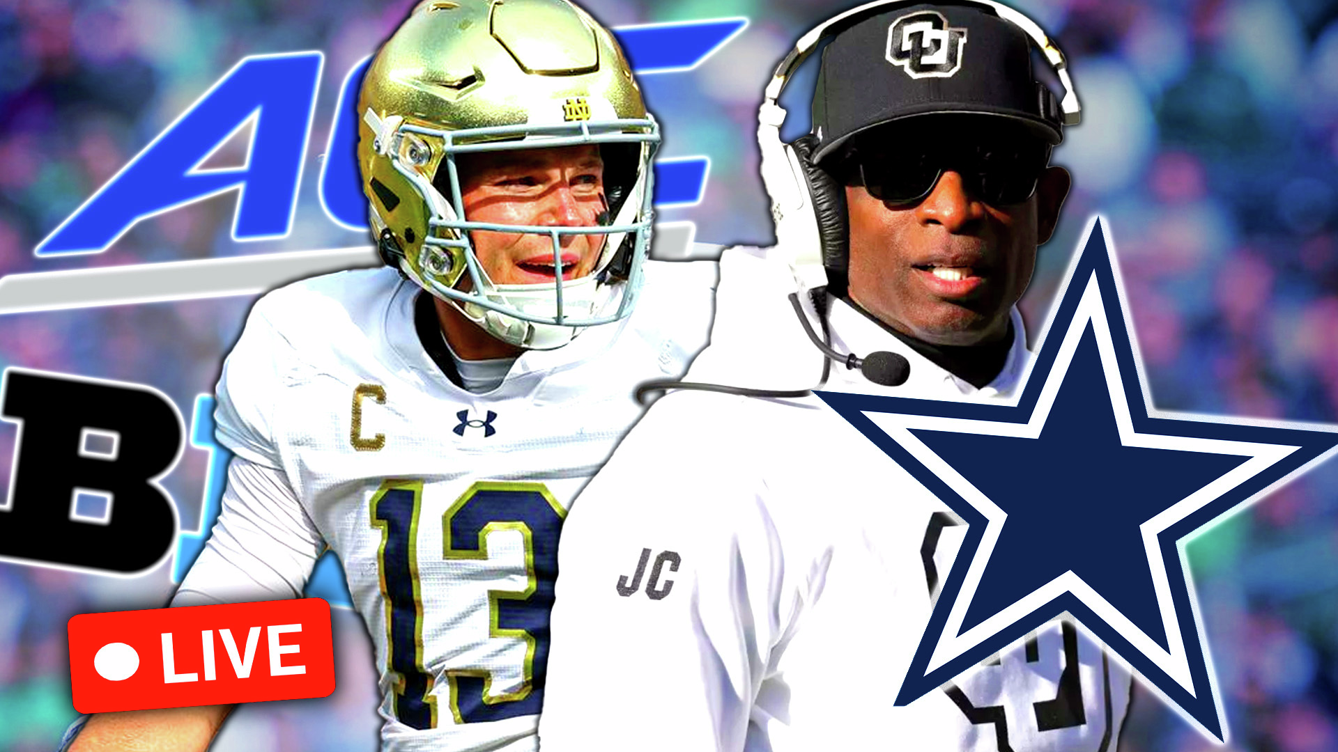 Deion to Cowboys, CFB Secret Interviews, Notre Dame $20M, New Transfer Portal Rules, Penn St WRs episode artwork
