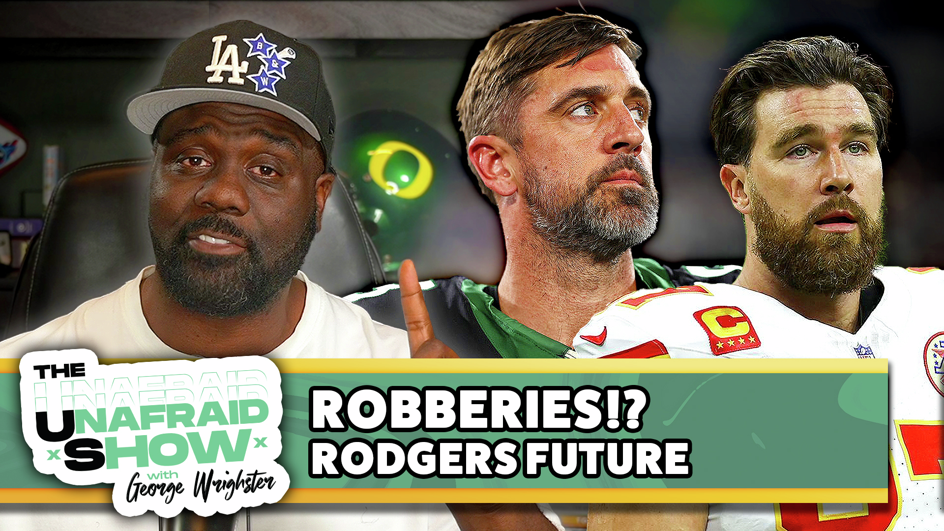 SGA Fires Agent, Kelce + Burrow + Beck Robbed, Aaron Rodgers Destination