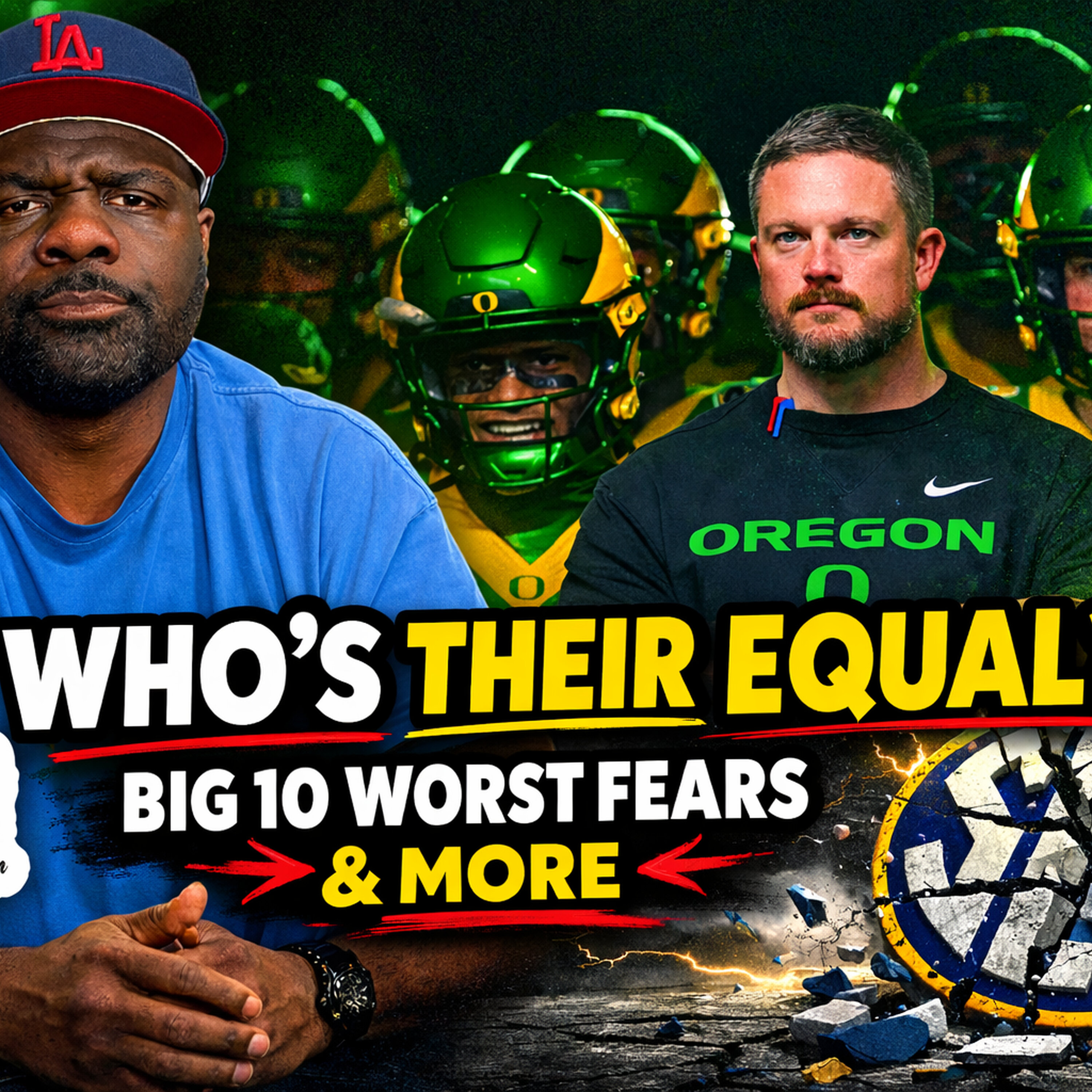 Can anybody Beat Oregon? Every Big Ten Team's Fear, SEC is PANICKING, Sorsby Sued episode artwork