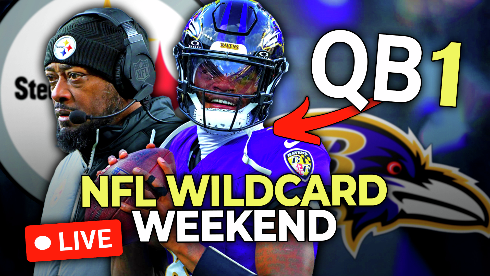 Is Lamar Jackson NFL QB1? Herbert Overrated? Fire Tomlin? CA Fires episode artwork