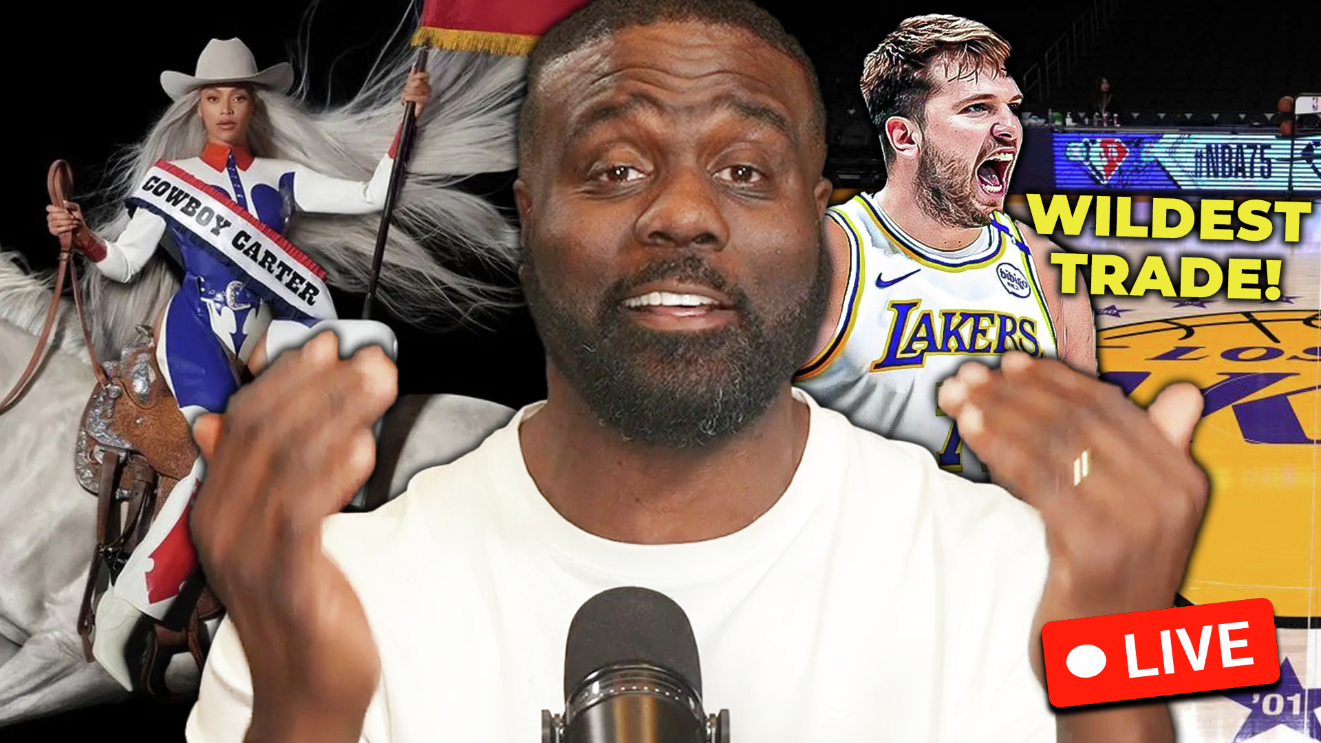 Luka Doncic Traded, Beyonce + Kendrick Grammys, Myles Garrett - 