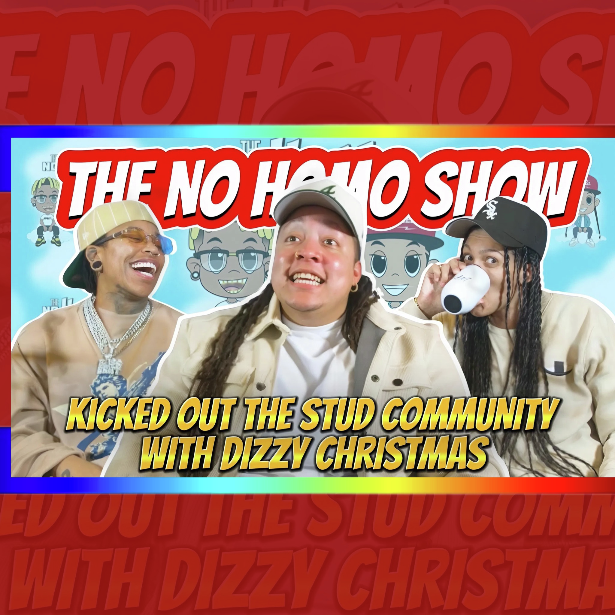 Kicked Out the Stud Community with Comedian Dizzy Christmas | TNHS 165