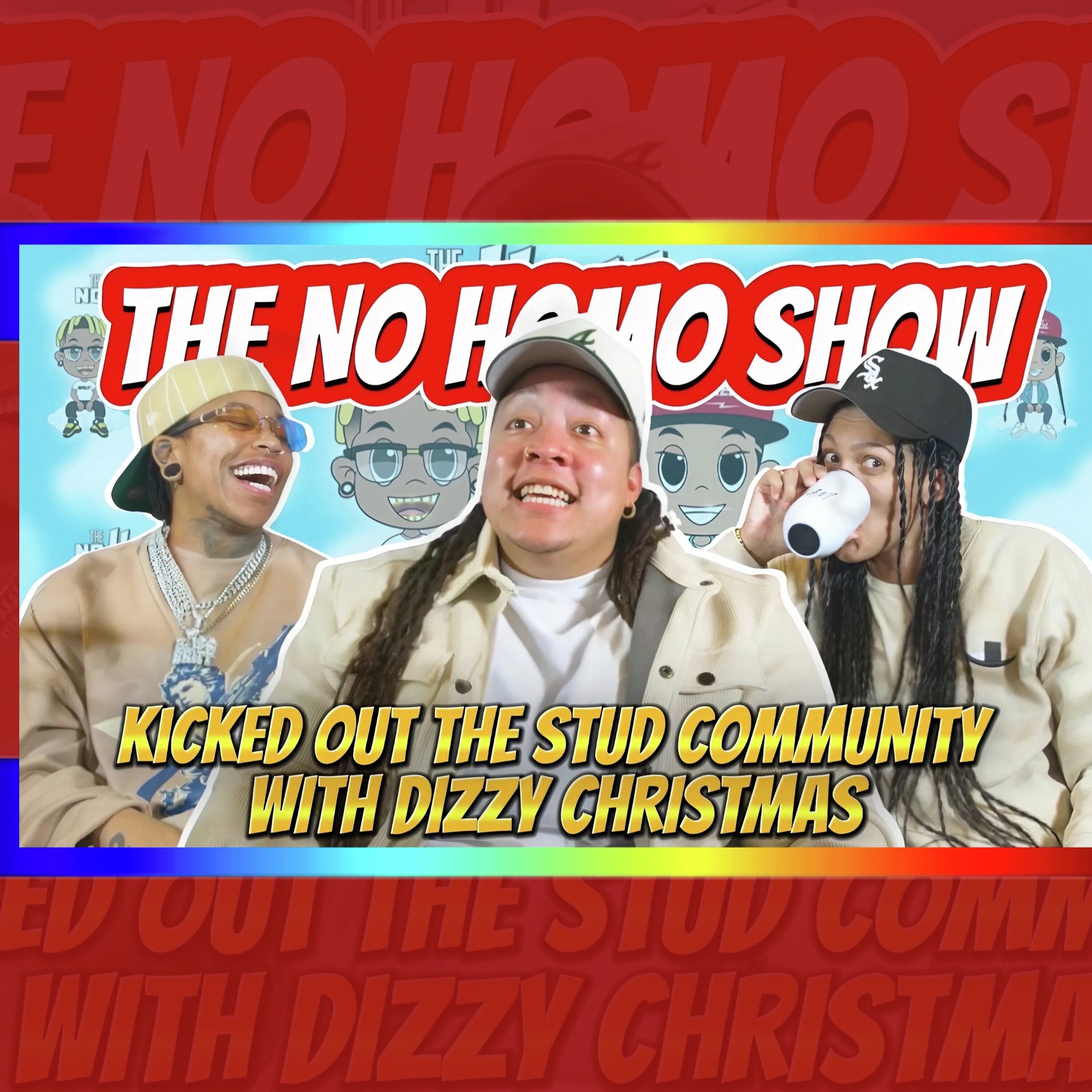 Kicked Out the Stud Community with Comedian Dizzy Christmas | TNHS 165