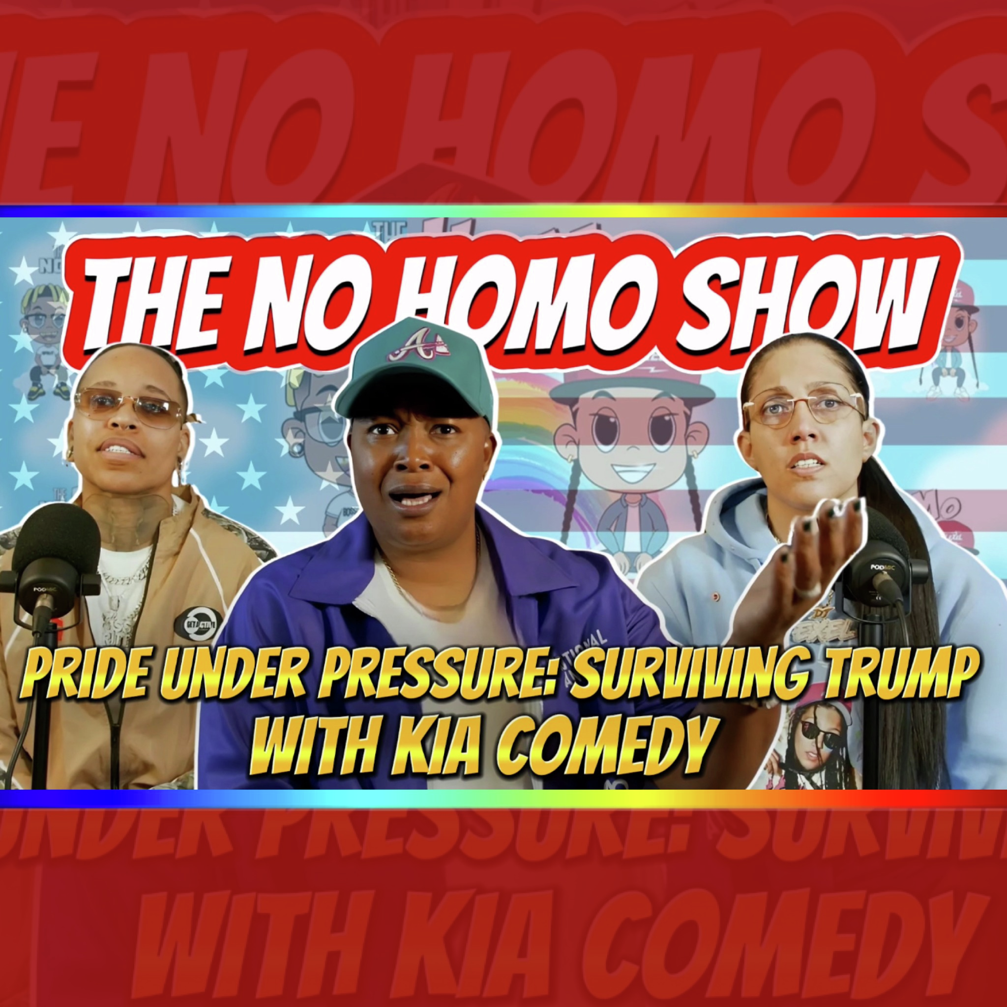 Pride Under Pressure: Surviving Trump with Kia Comedy | TNHS 131
