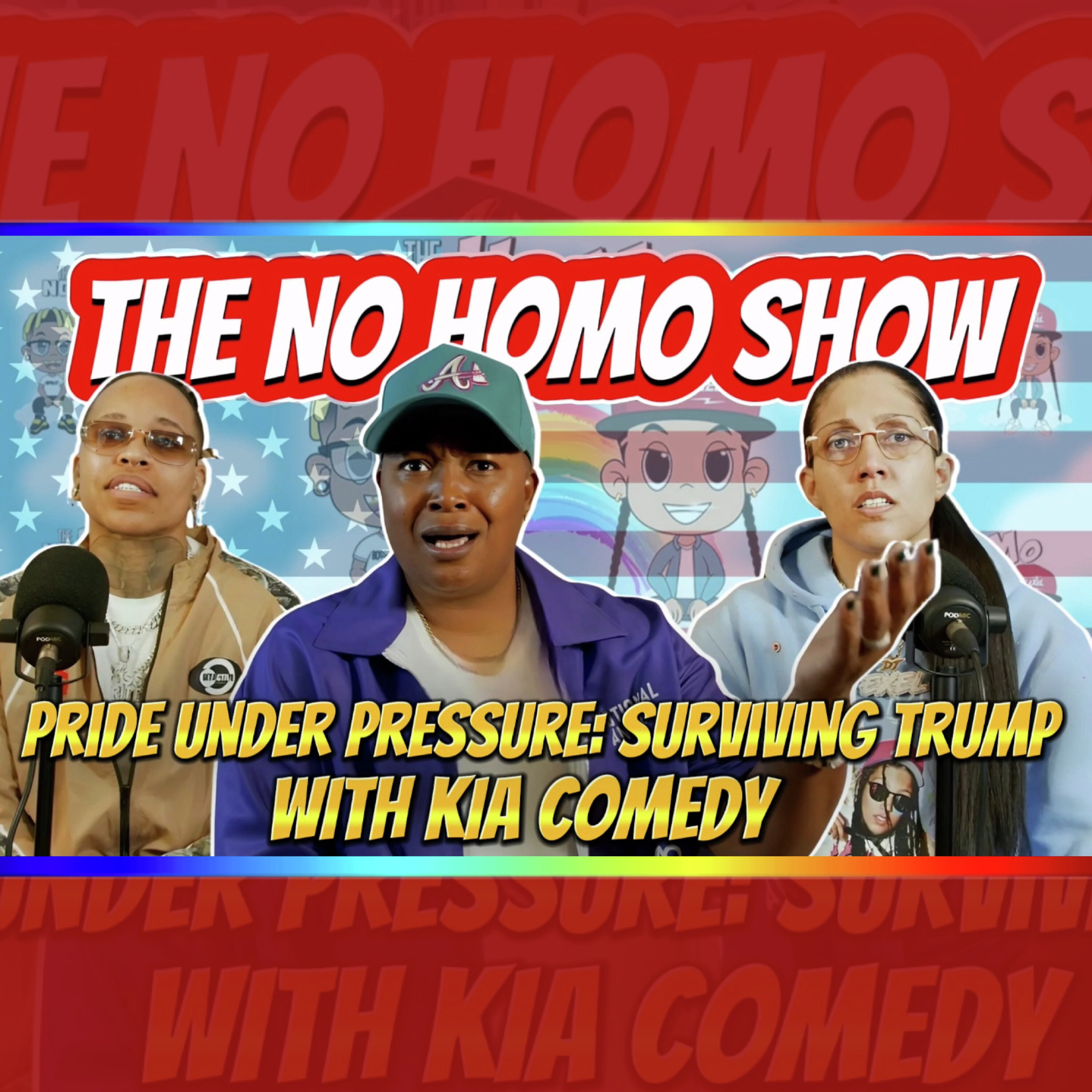 Pride Under Pressure: Surviving Trump with Kia Comedy | TNHS 131