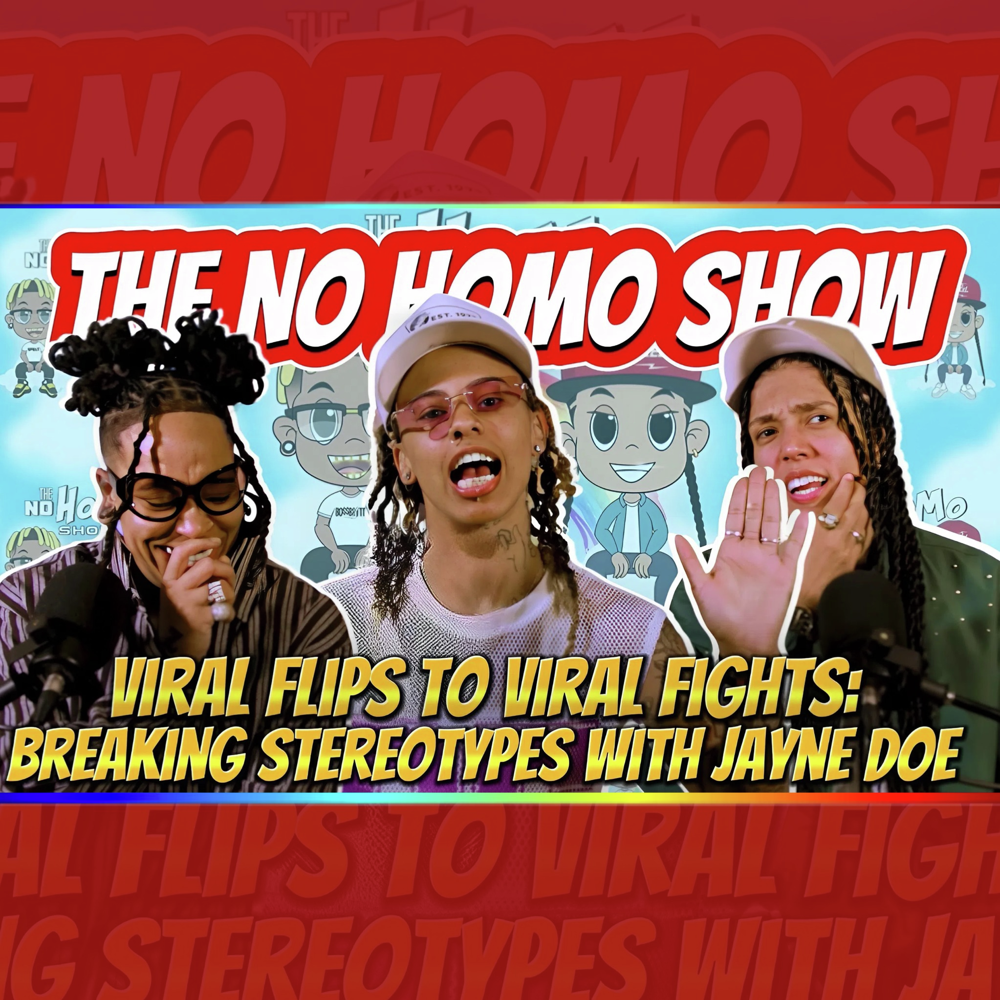 Viral Flips to Viral Fights: Breaking Sterotypes with Jayne Doe | TNHS 152