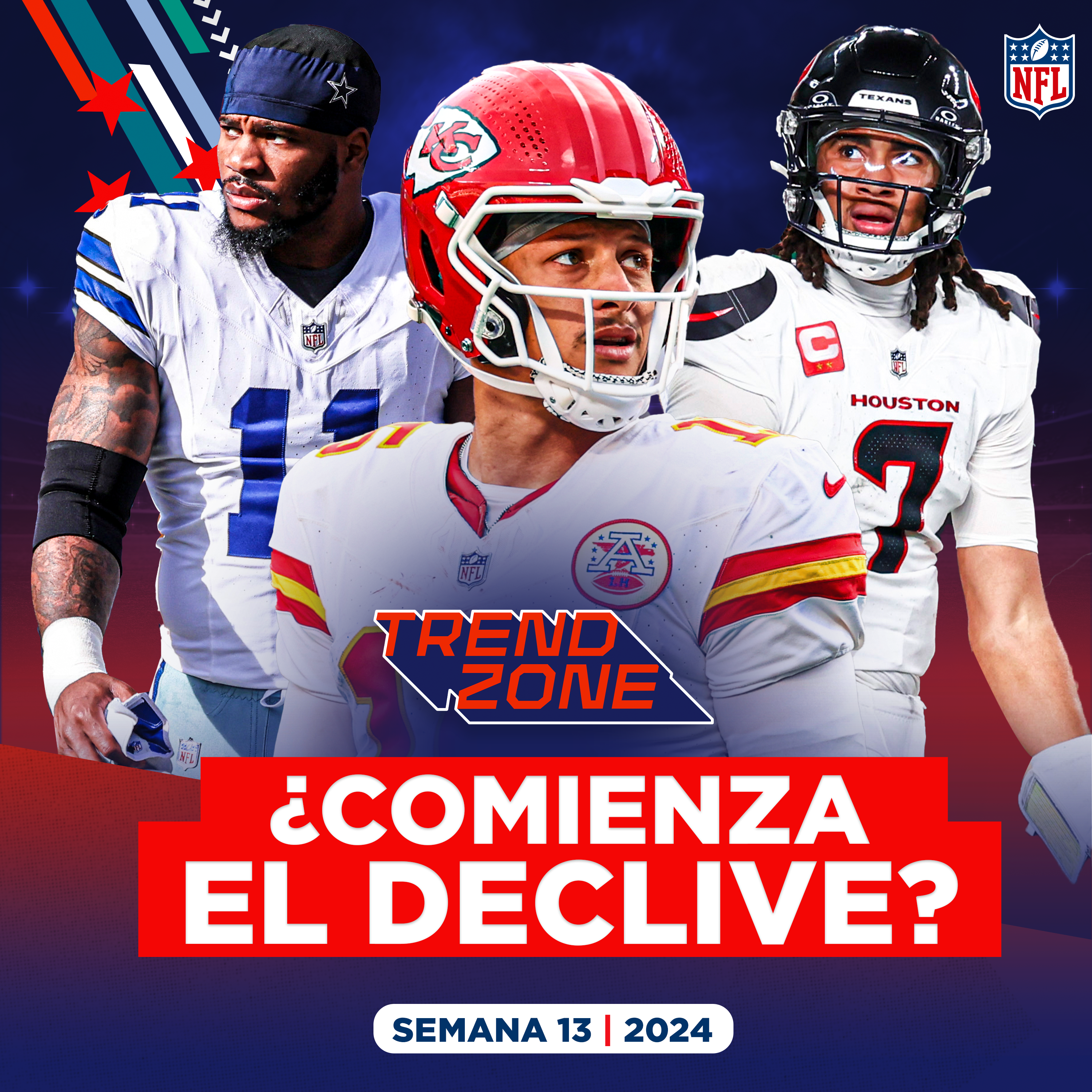 Mahomes y Chiefs, con problemas ESTRUCTURALES; Cowboys ganó pero ¿a qué costo?; Posibilidades de TODOS los equipos para llegar a playoff episode artwork