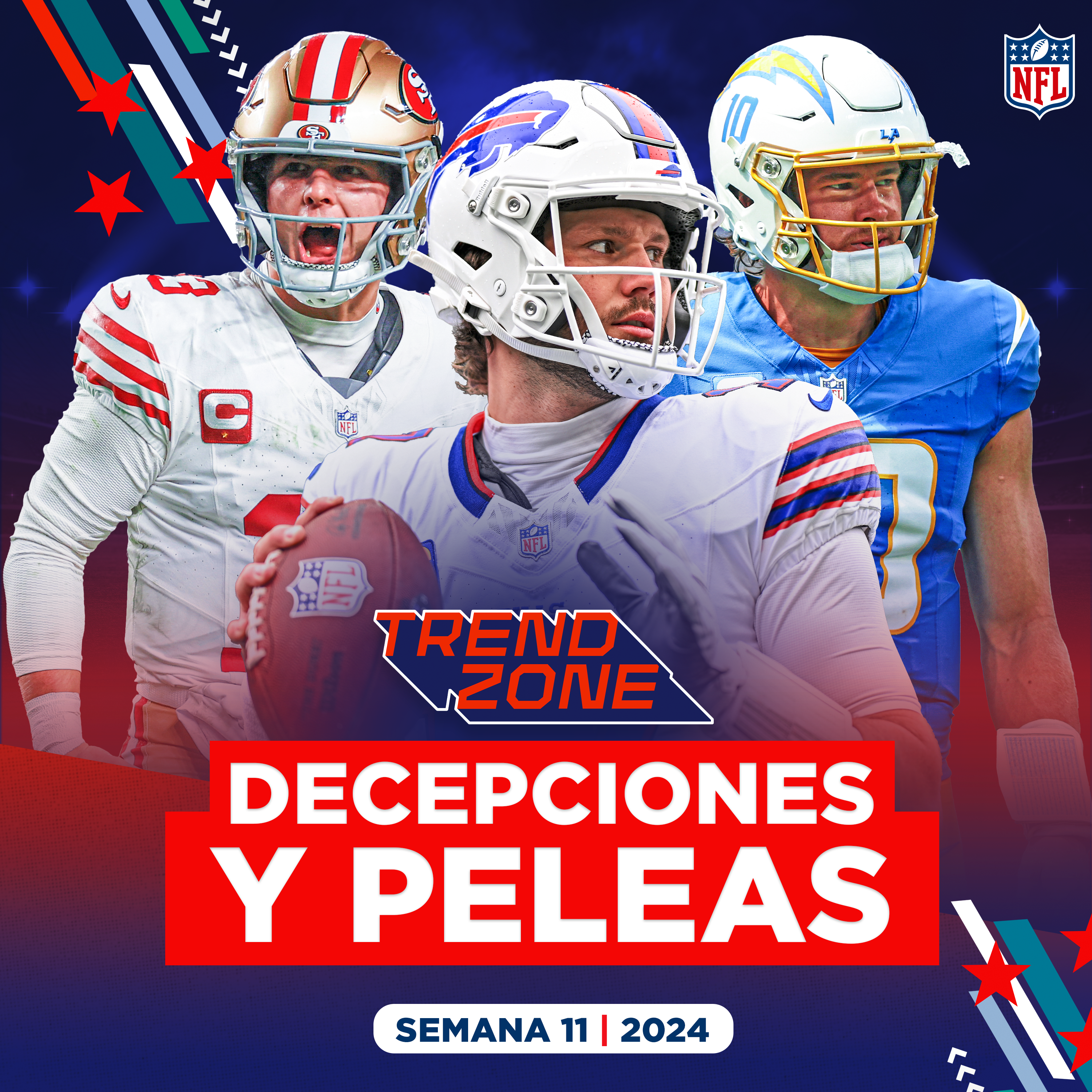 Las peores DECEPCIONES del año; Niners, a punto de PELEARSE entre ellos; Bills y Allen responden CON TODO episode artwork
