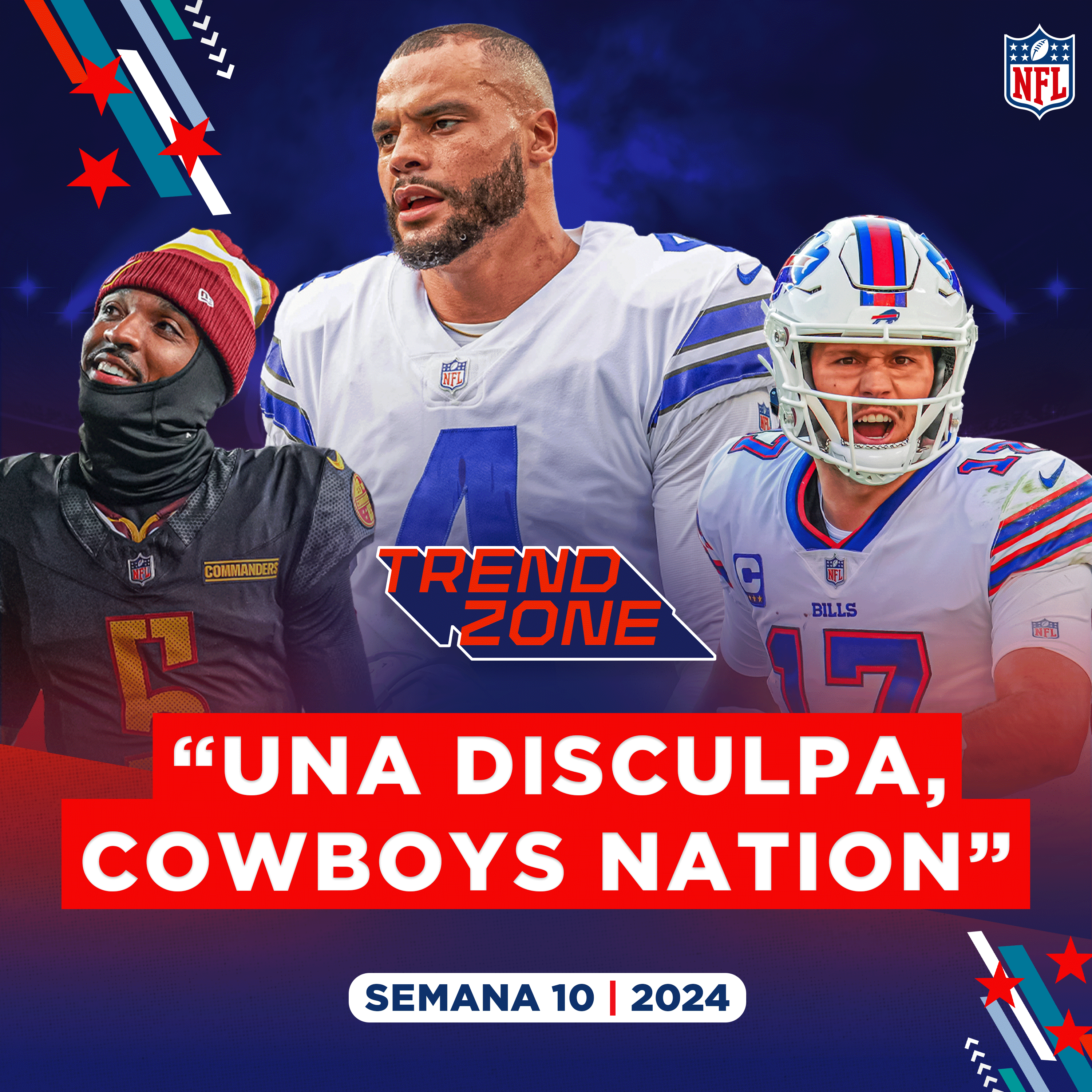 Dallas podría tener el pick 1 de Draft; ¿Son los Bills UNA MENTIRA?; Equipos SORPRESA en Playoffs episode artwork