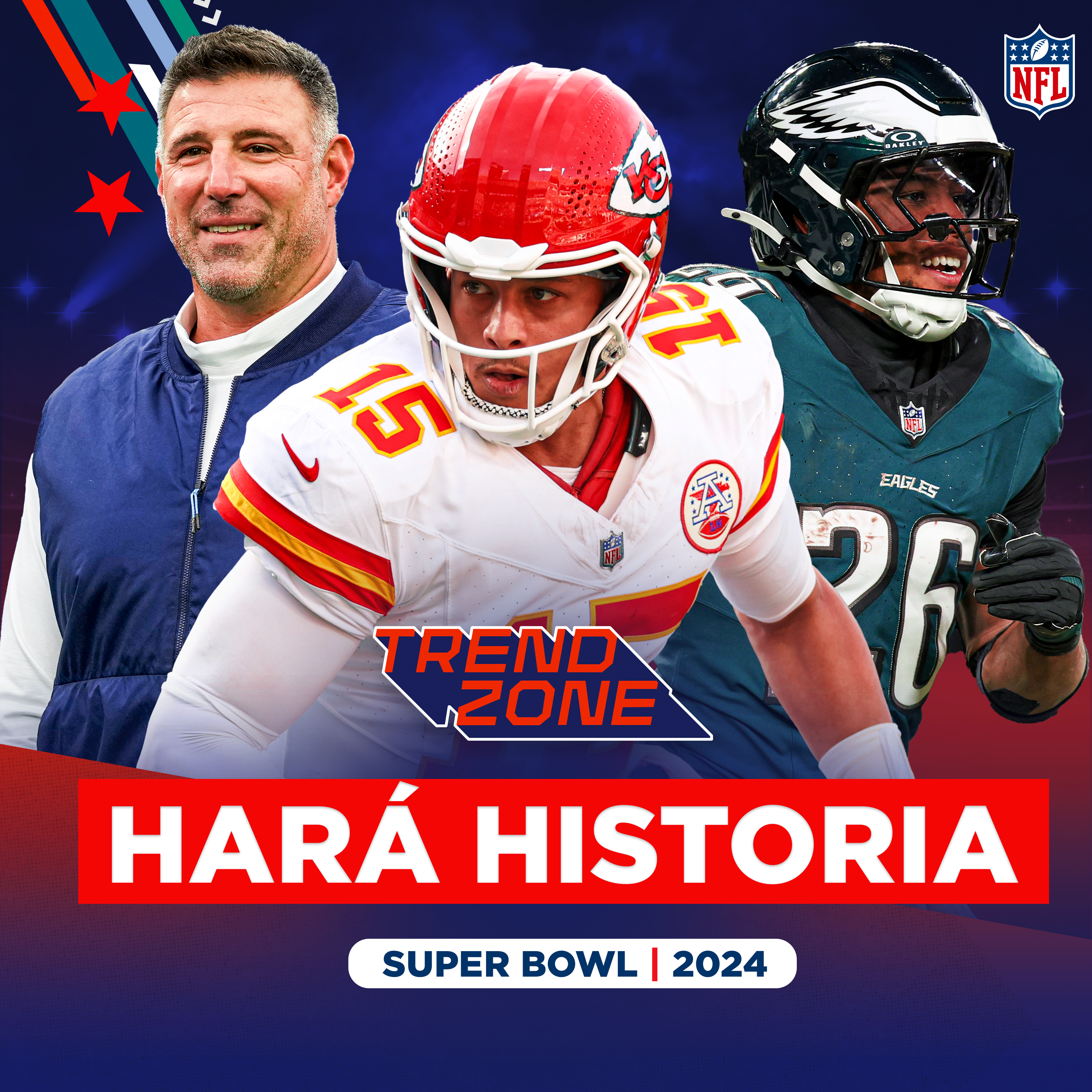 Mahomes, ¿futuro GOAT?; Eagles y Saquon, INVENCIBLES; Nuevos HC para Dallas, Pats, Raiders y Jets episode artwork