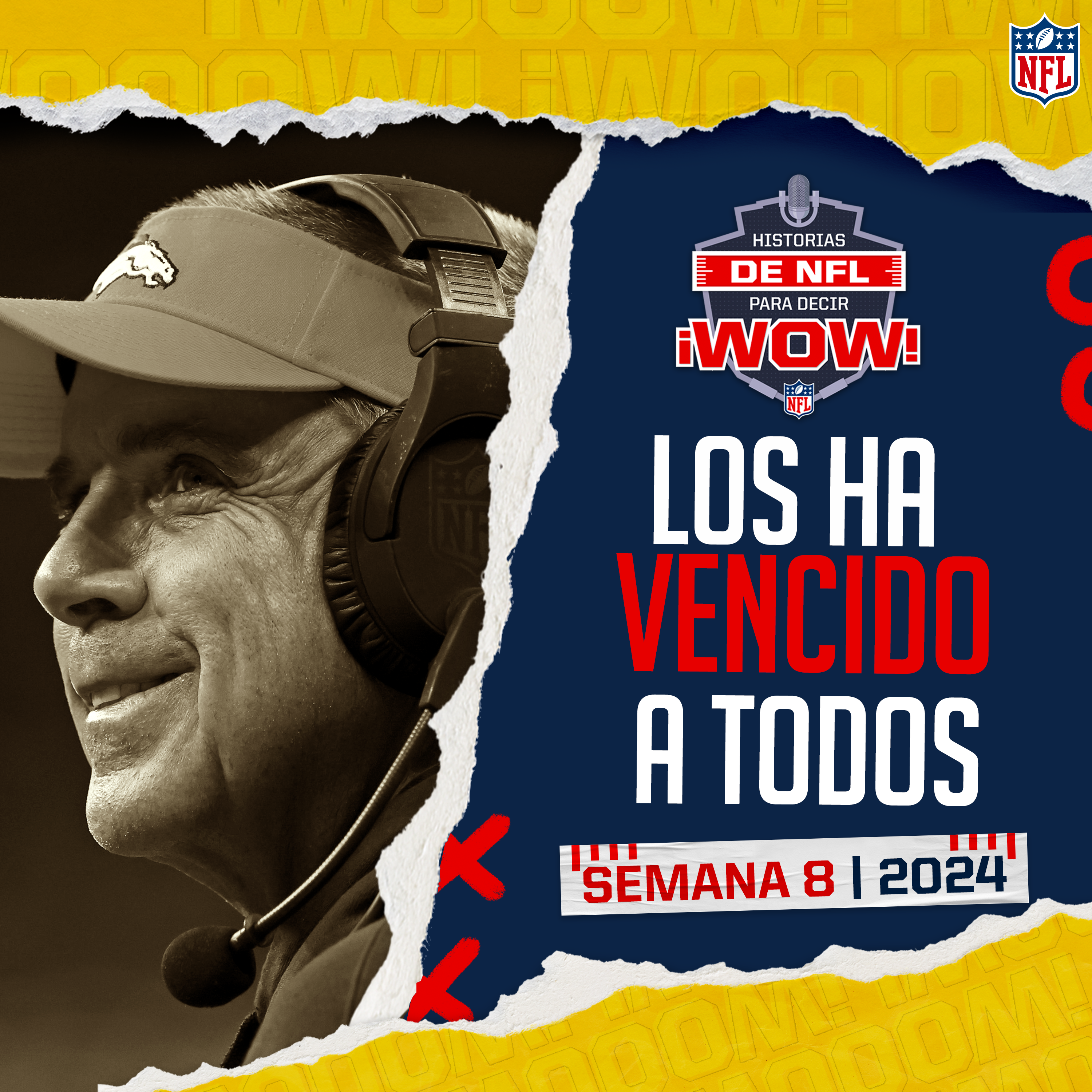 Sean Payton ya le ganó a todos los equipos de la NFL | Aidan Hutchinson recibe muestras de apoyo episode artwork