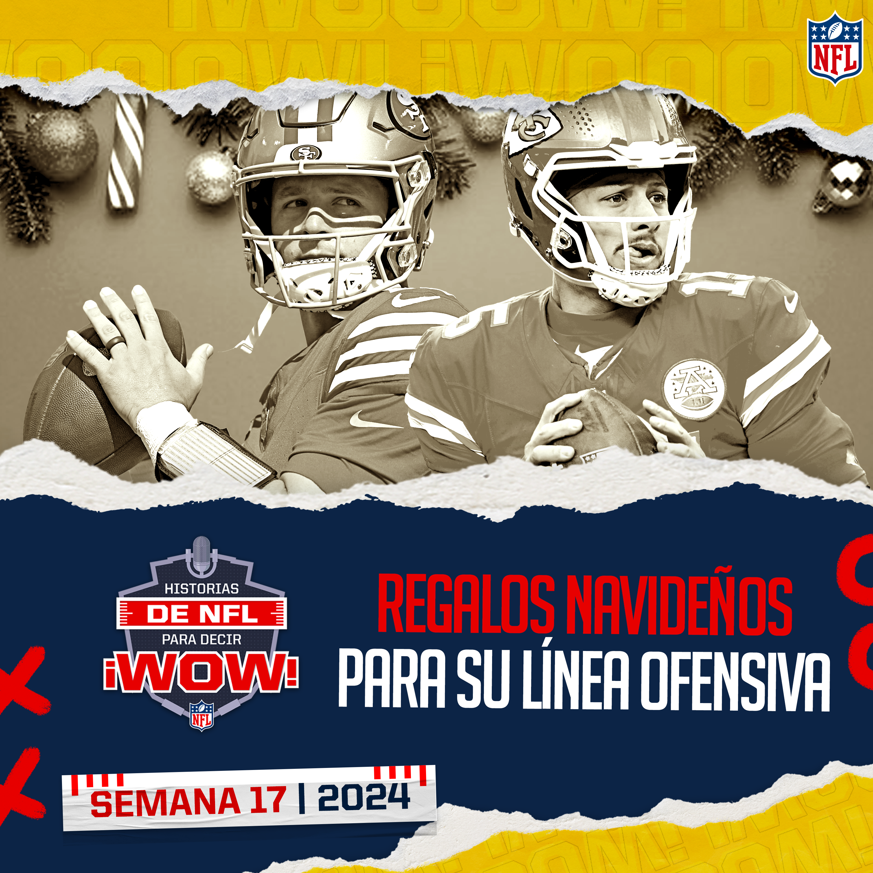 Los regalos de Mahomes y Purdy | Spencer Rattler se prepara para el frío | Woody Johnson nos hace decir WEY! episode artwork