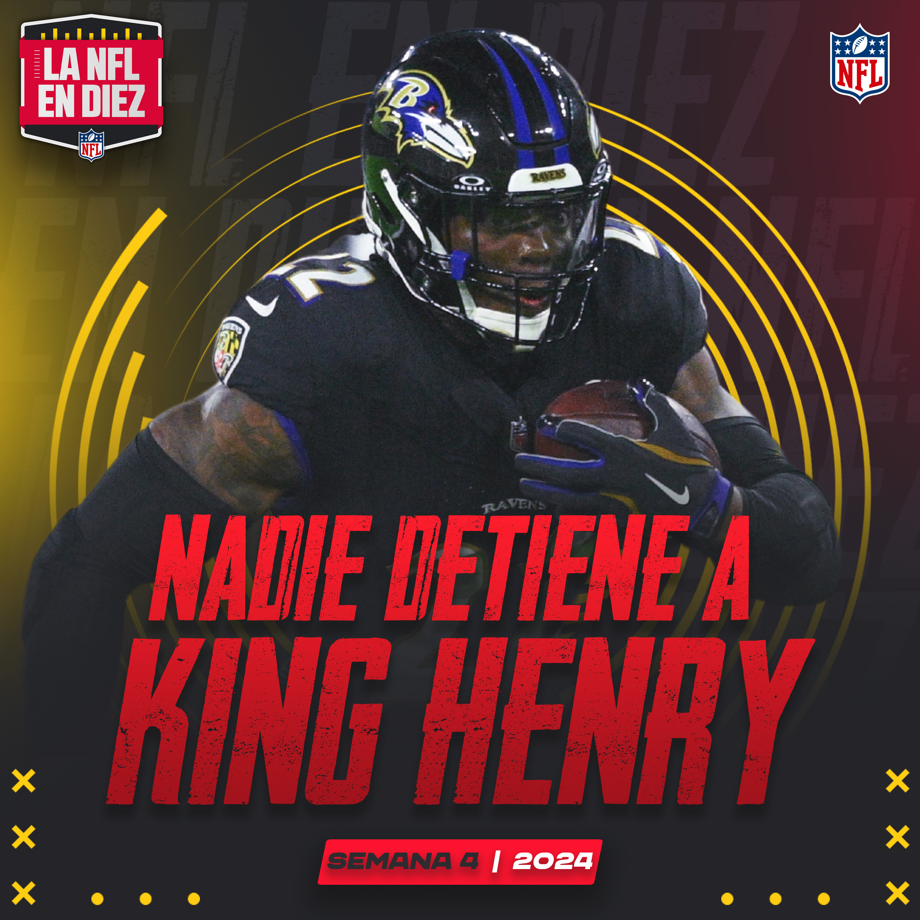 Derrick Henry aplastante | Adiós al invicto de los Steelers | Sam Darnold ¿MVP? | Jayden Daniels imparable episode artwork