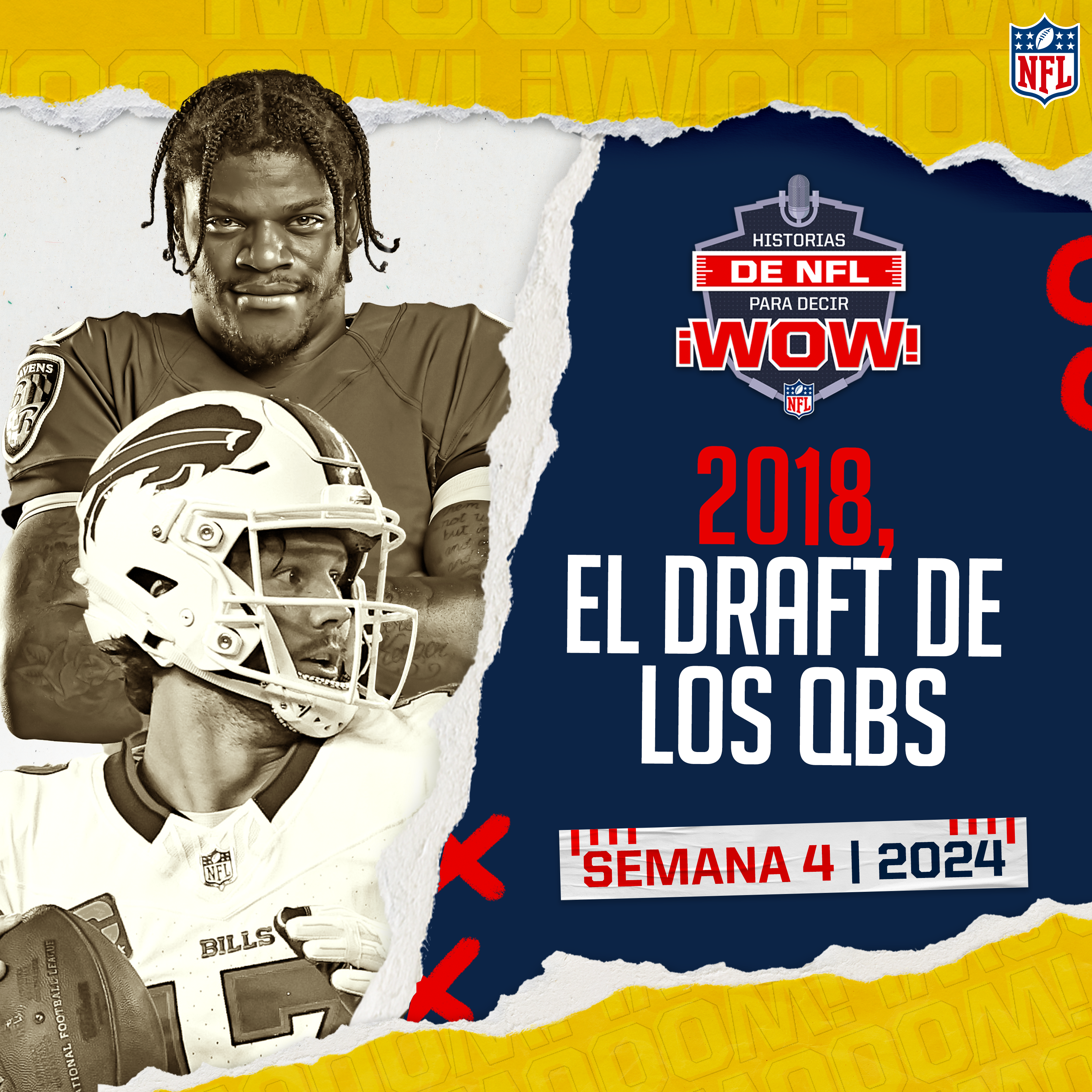 Josh Allen y Lamar Jackson ponen en alta a la generación 2018 | La redención de Baker Mayfield y Sam Darnold episode artwork
