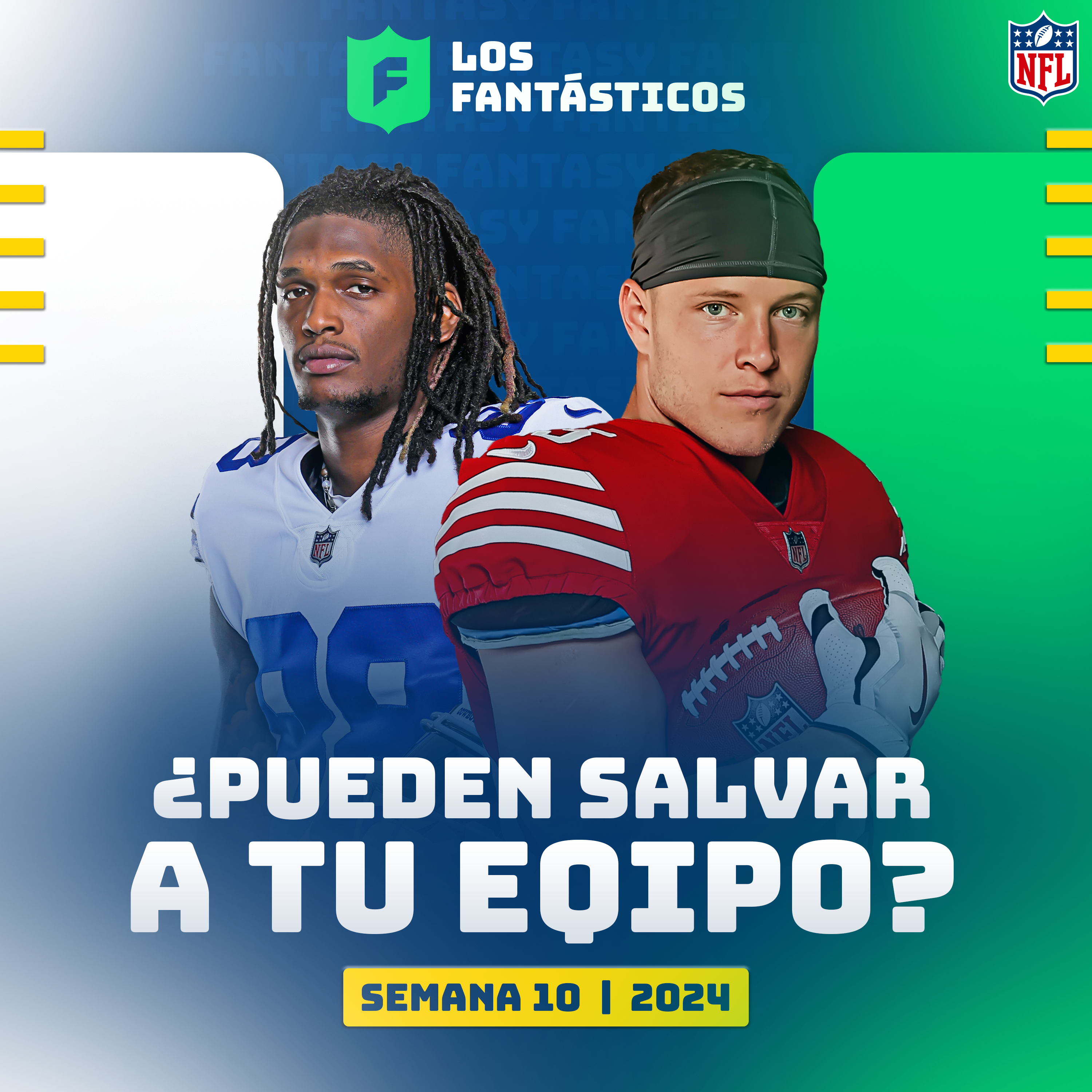 ¿Podrá McCaffrey salvar a tu equipo de fantasy? ¿Qué están haciendo los Cowboys? episode artwork