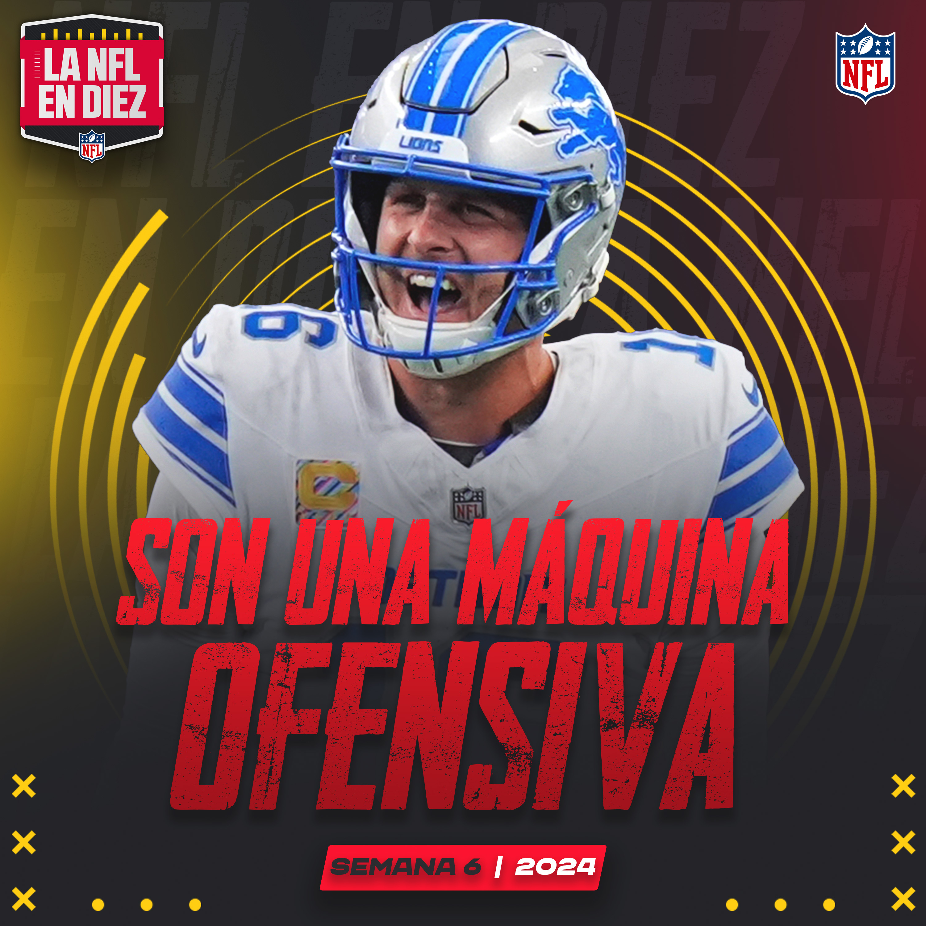 La máquina de Detroit aplasta a Dallas | Ravens detiene el hype de Washington | Caleb Williams brilla en Londres episode artwork