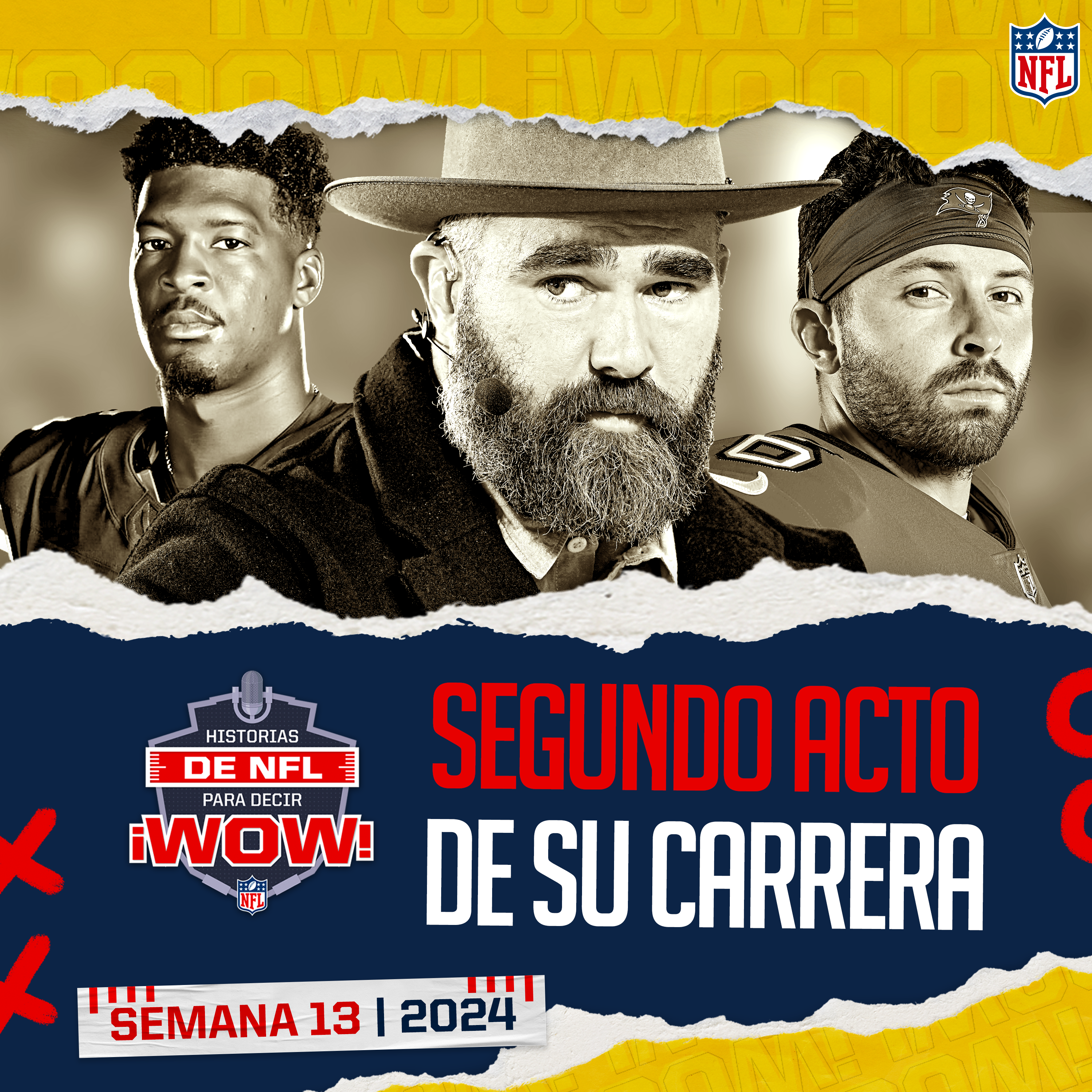 El segundo acto de la carrera de Jason Kelce, Baker Mayfield y Jameis Winston episode artwork