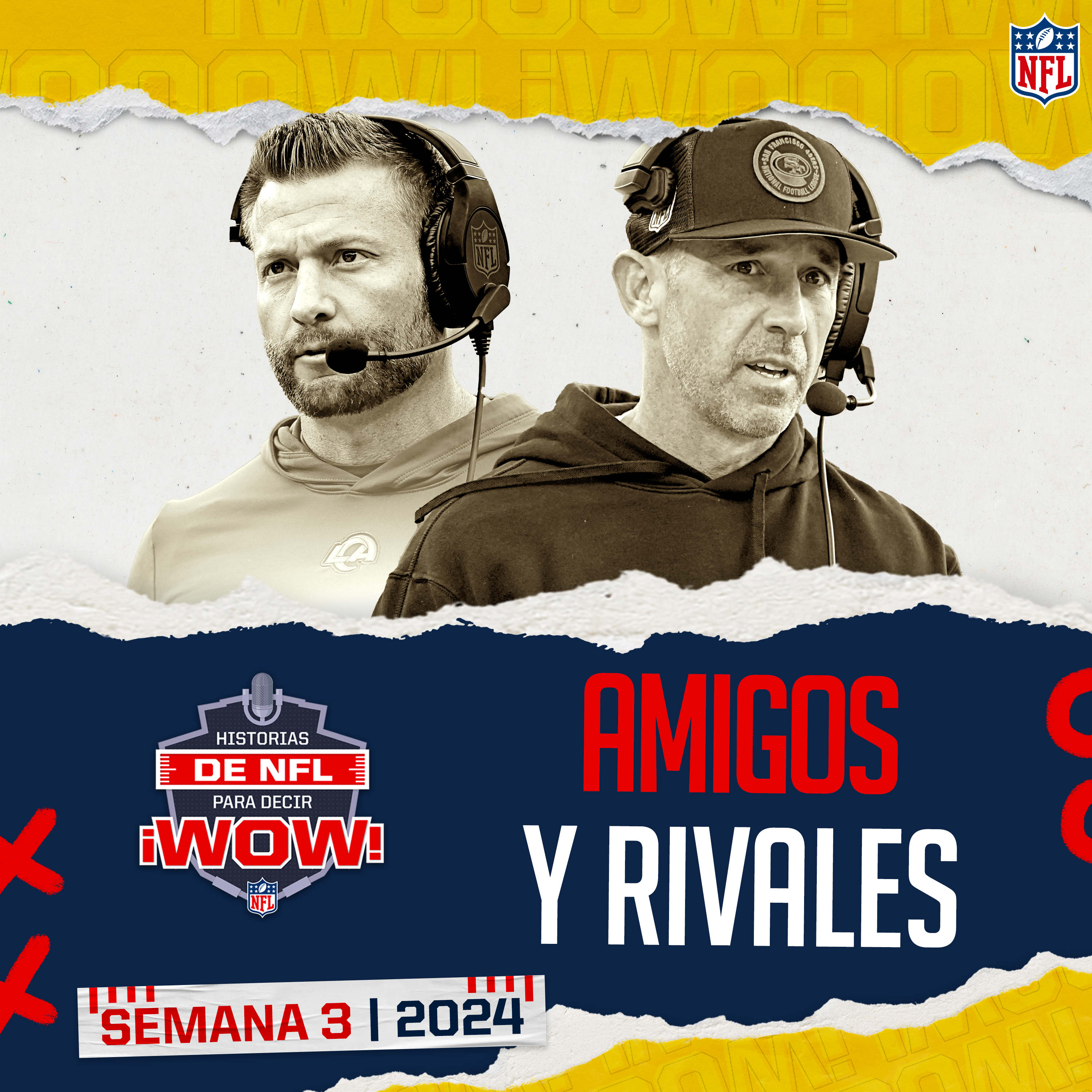 Kyle Shanahan - Sean McVay, frenemies for life | Los accidentes de los Ravens | Los Packers y el 🏈🤮 episode artwork