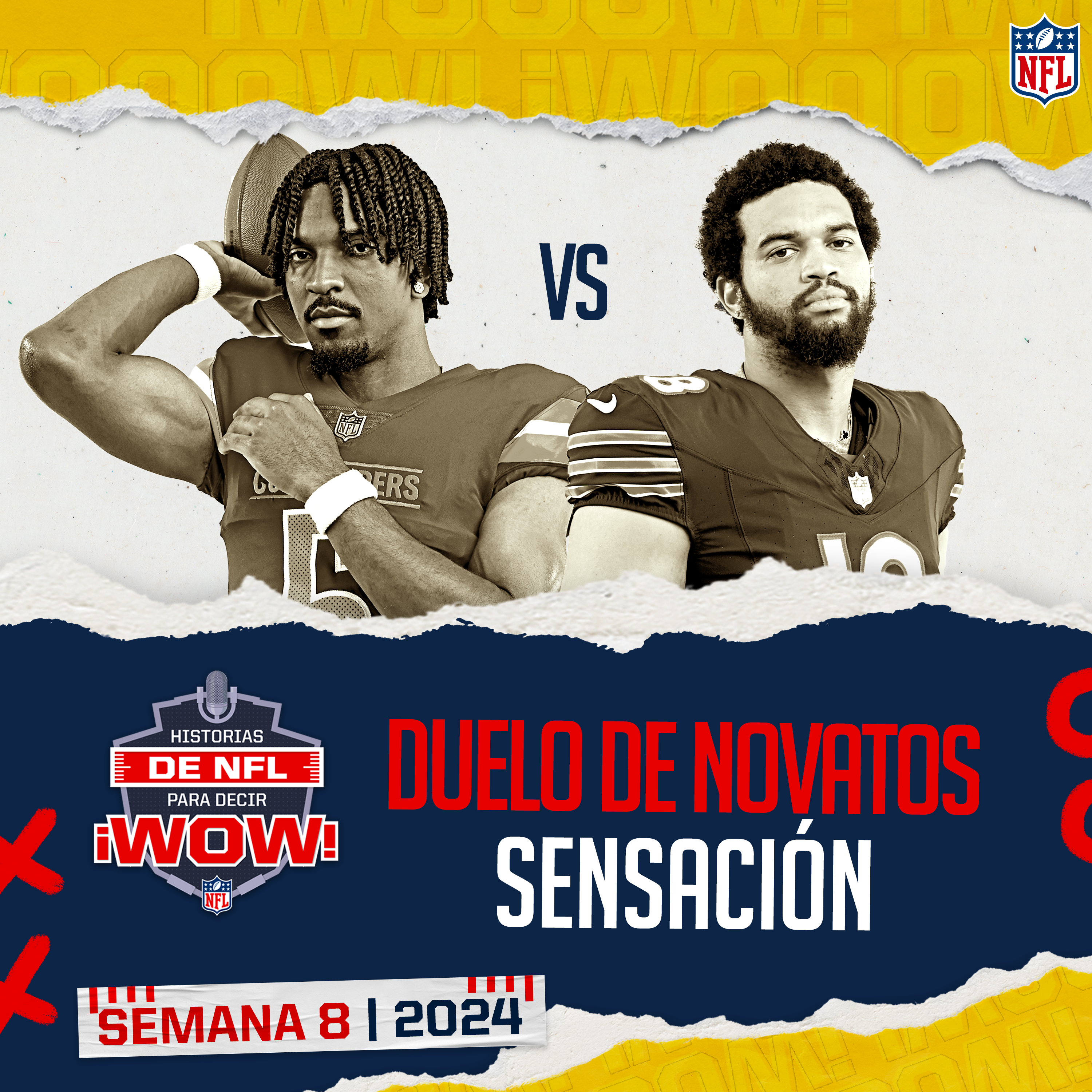 Caleb Williams vs. Jayden Daniels y la historia de los duelos de los QBs tomados 1 y 2 en el Draft episode artwork
