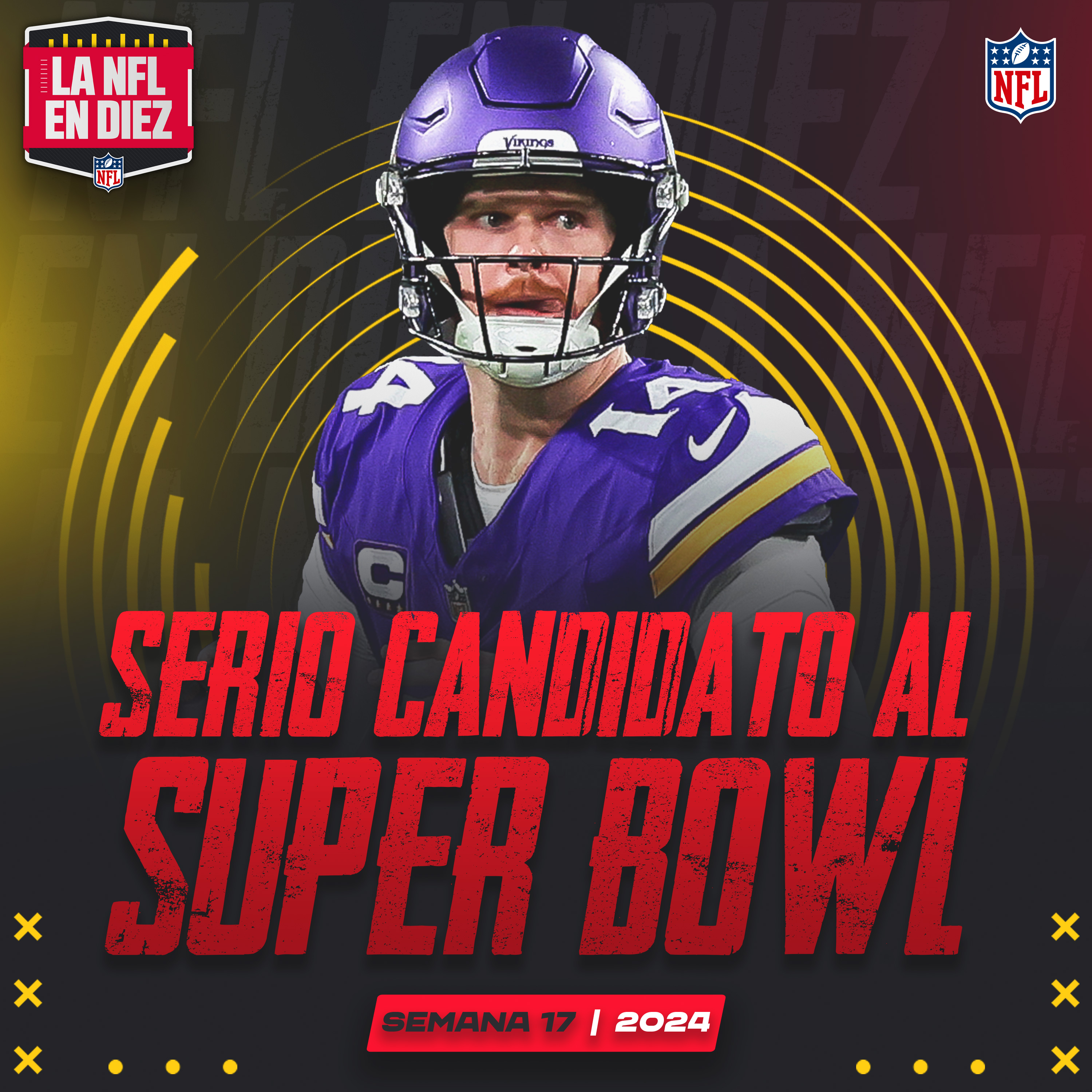 Los Vikings son cosa seria | Saquon Barkley rebasa las 2,000 yardas | Bengals mantuvo viva su esperanza y la de otros más episode artwork