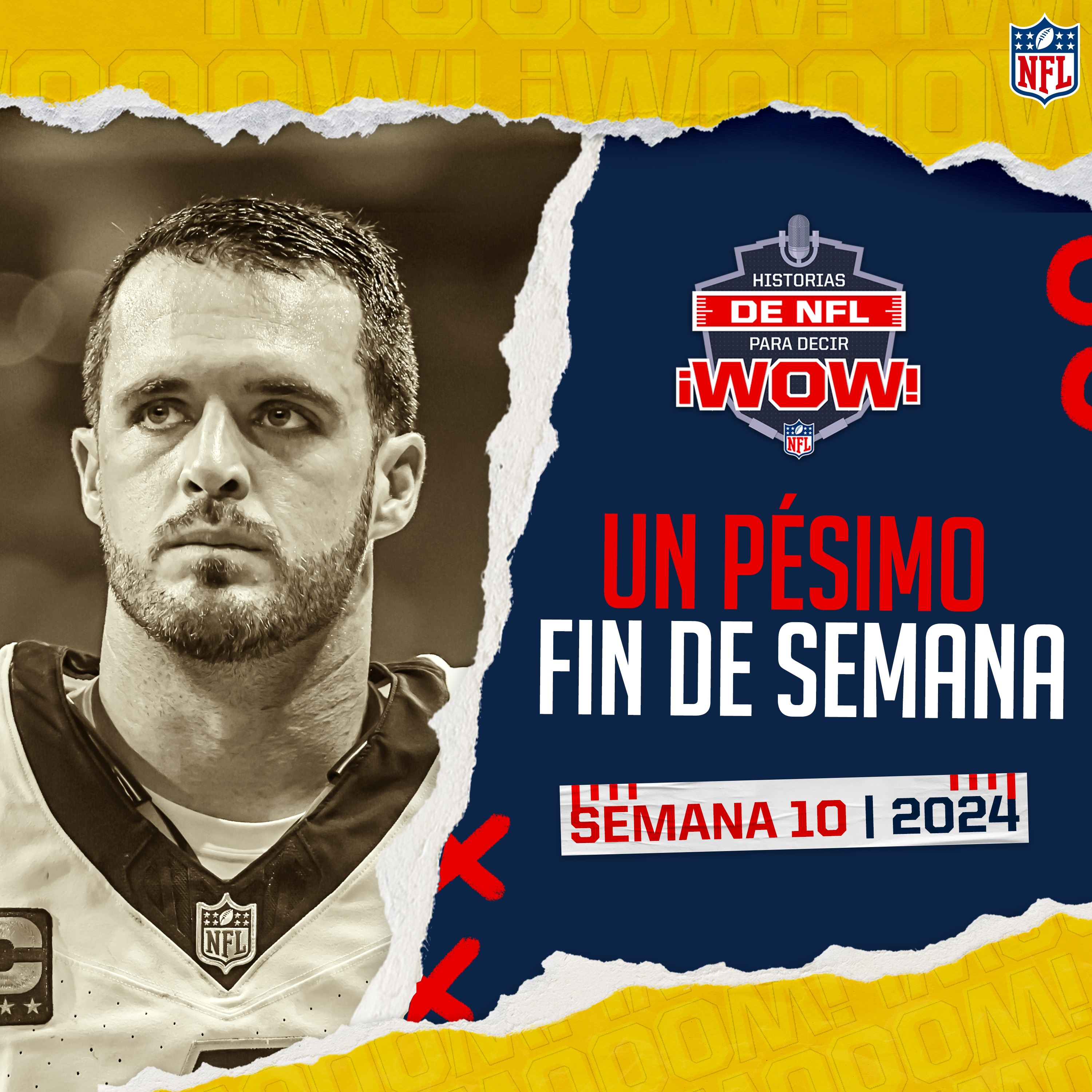 El mal fin de semana de Derek Carr, Malachi Corley y Tyreek Stevenson episode artwork
