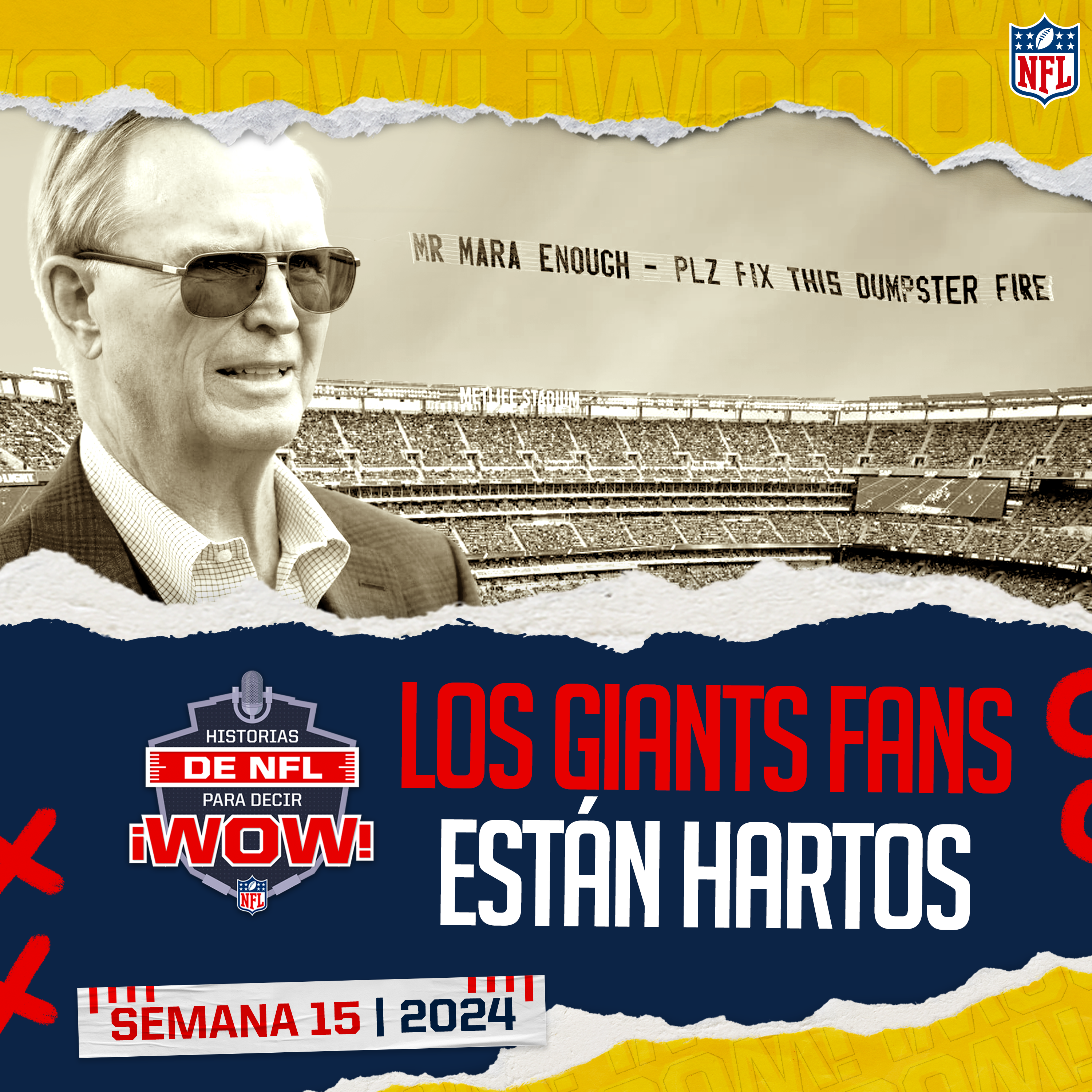 Fans de Giants protestan por malos resultados | La millonaria apuesta queso sufrió, pero se cobró episode artwork