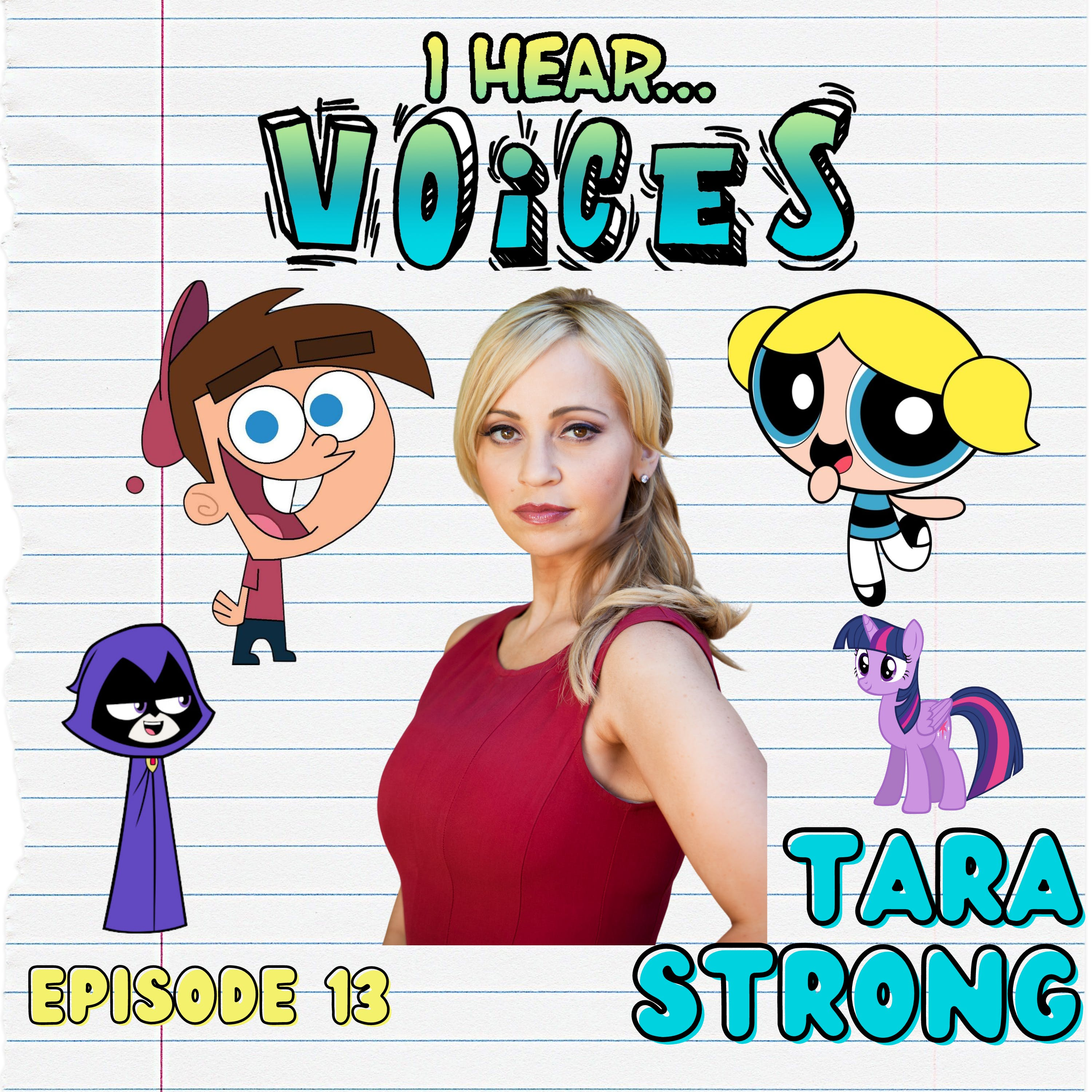 Voice Of TIMMY TURNER, Miss Minutes, Bubbles, Raven, Twilight Sparkle, and More - Tara Strong