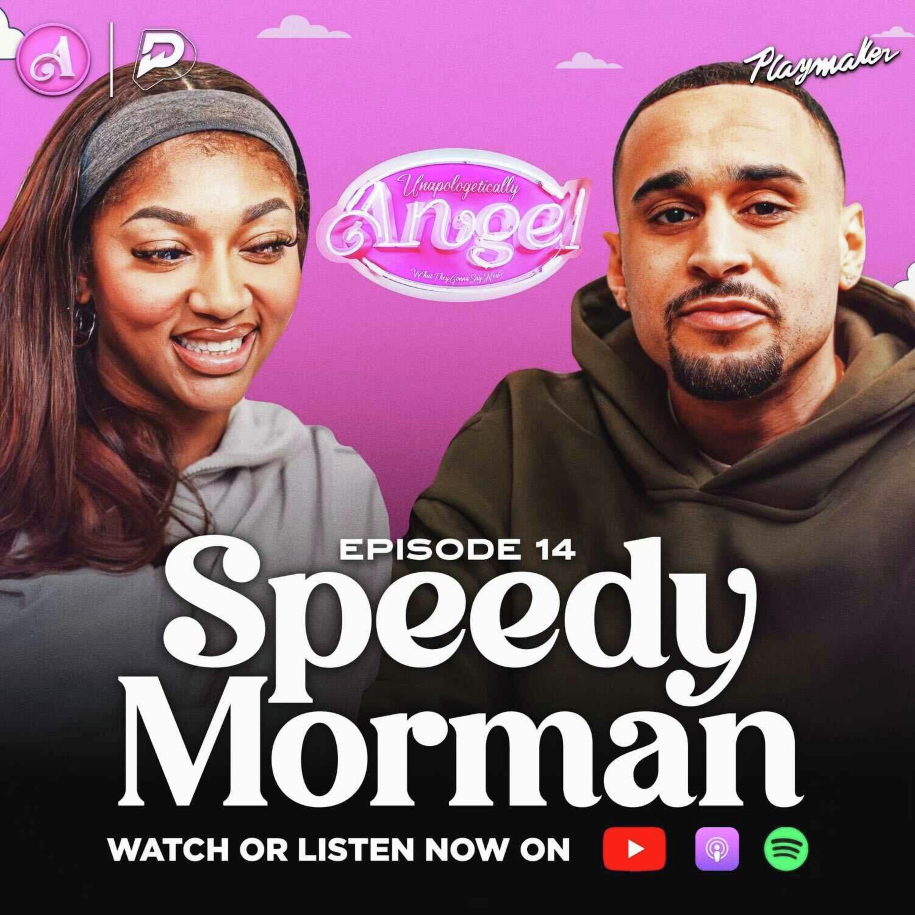 Angel ALMOST Kicked Speedy Morman Off Set & Talked About Being Courtside Baddies