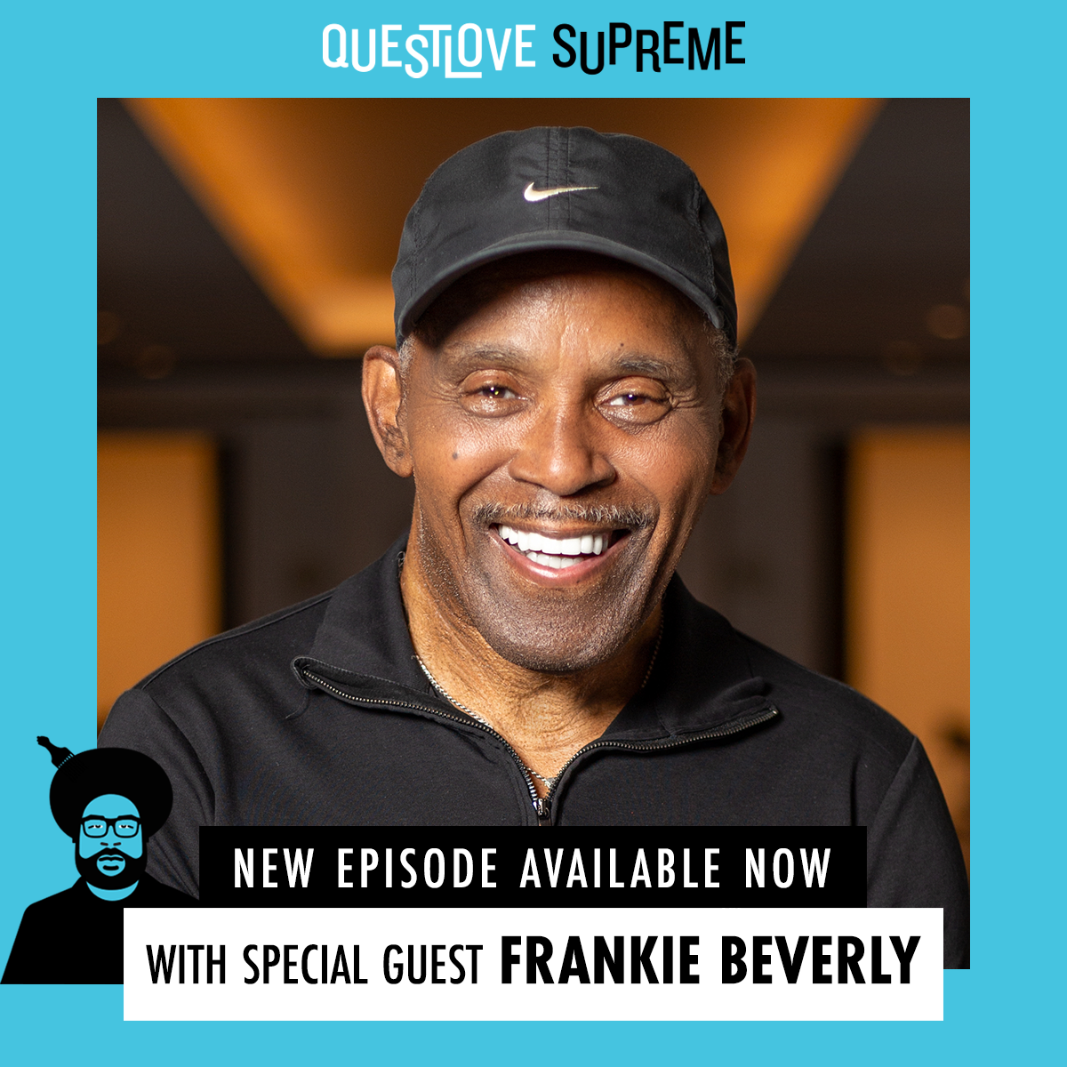QLS Gives Frankie Beverly His Flowers