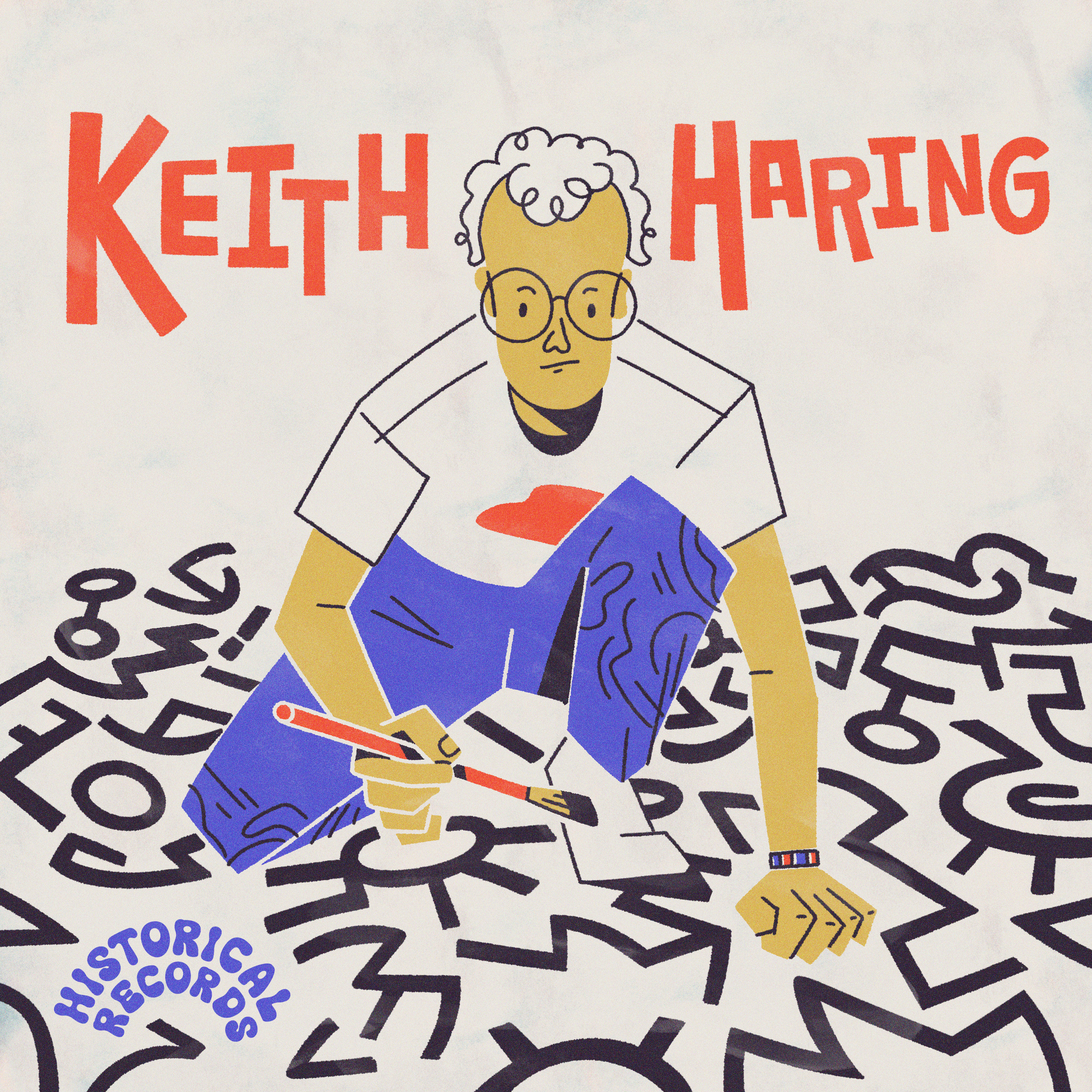 Keith Haring (feat. Shepard Fairey, Jessica McKenna and Zach Reino)