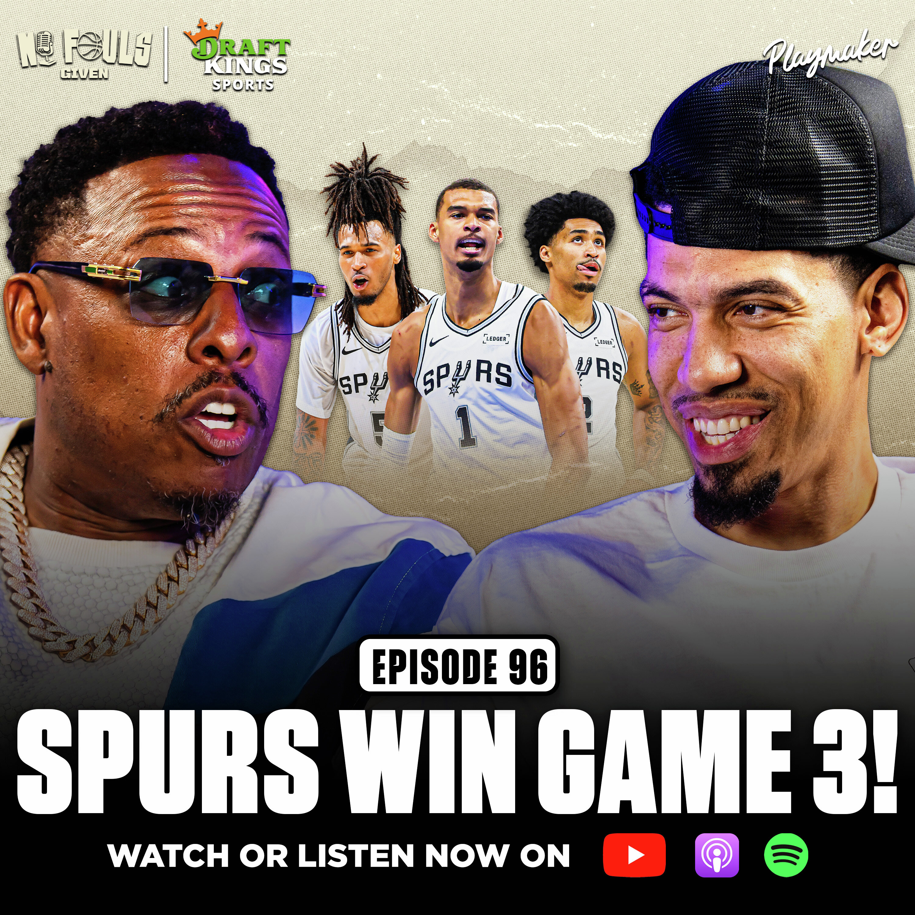 Spurs Fight BACK To Go 2-1, Defensive Adjustments vs. Foul Trouble + KAT a PROBLEM for The Knicks? episode artwork