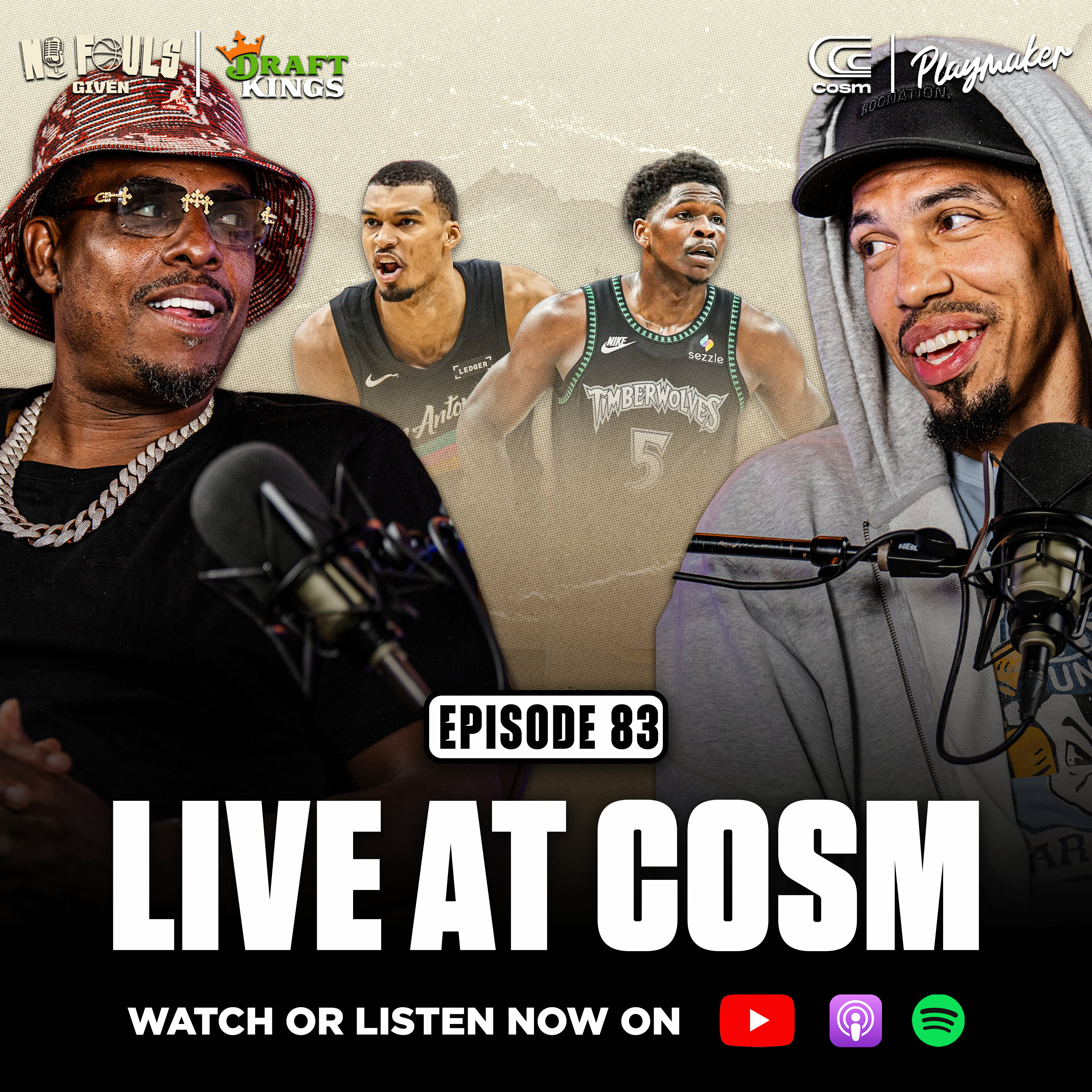 Wemby Ejected! We Get Into a HEATED Luka Debate & Answer a Live Q&A at COSM episode artwork