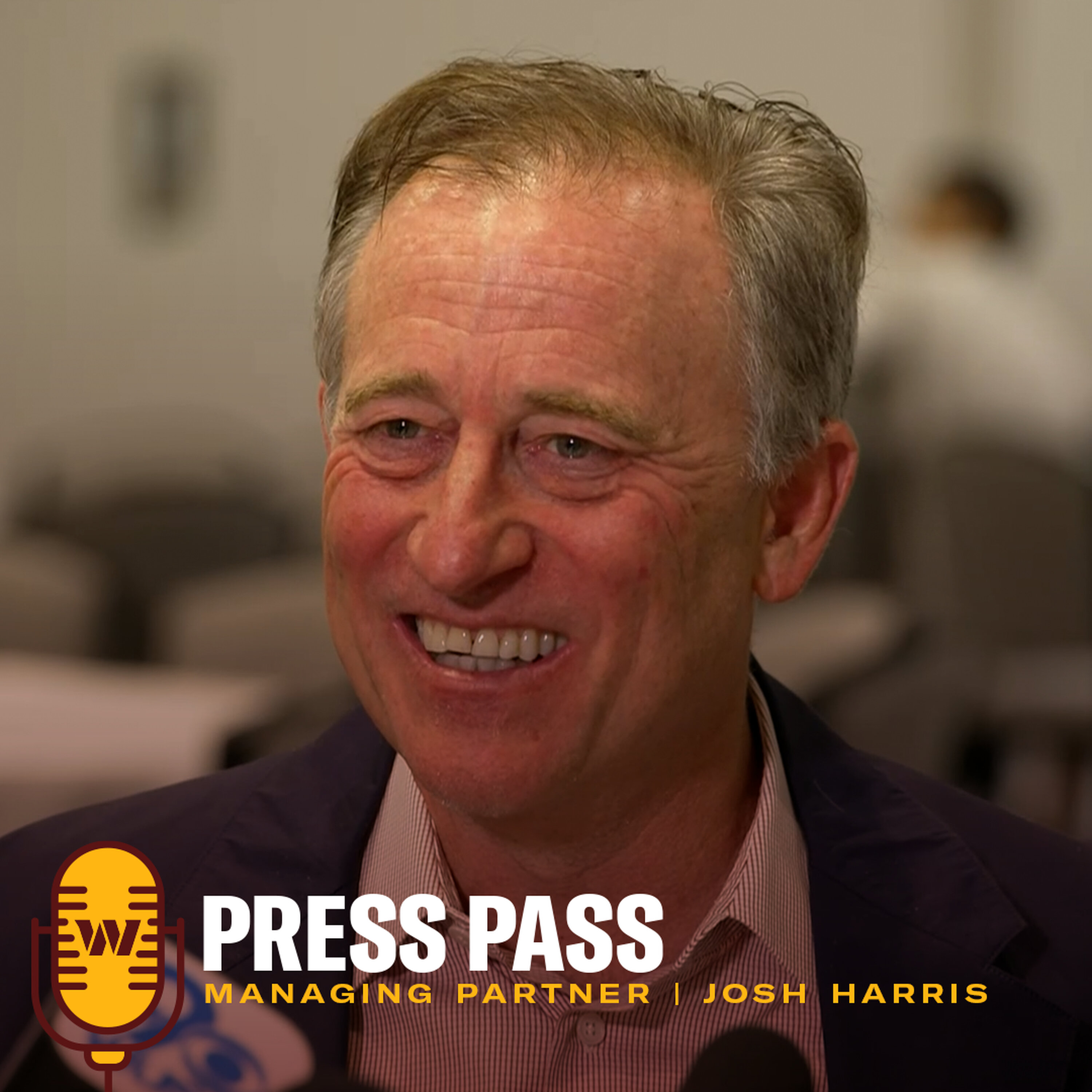 Managing Partner Josh Harris | March 30, 2026 | Press Pass | Washington Commanders | NFL episode artwork