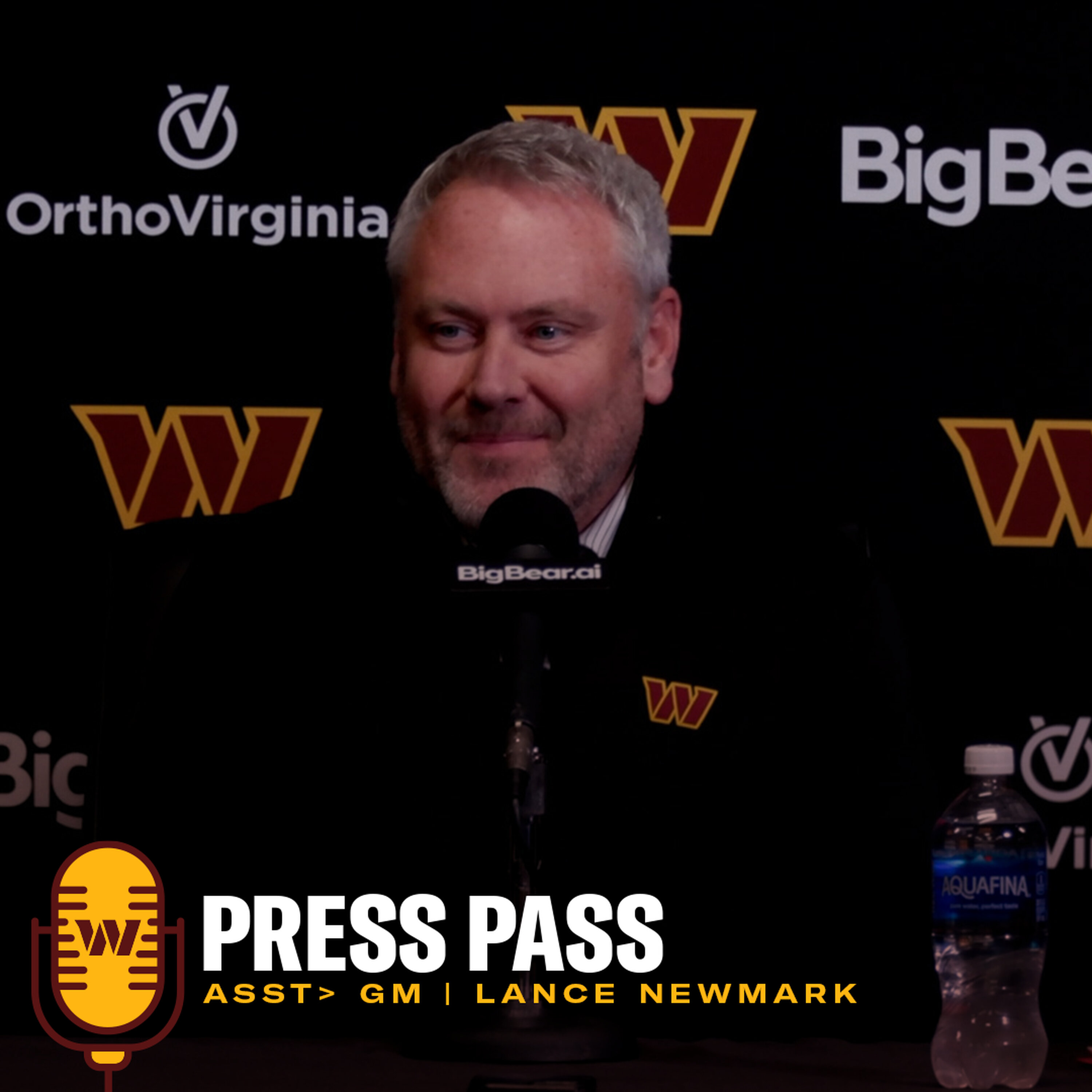 Asst. GM Lance Newmark | April 25, 2026 | Press Pass | Washington Commanders | NFL episode artwork