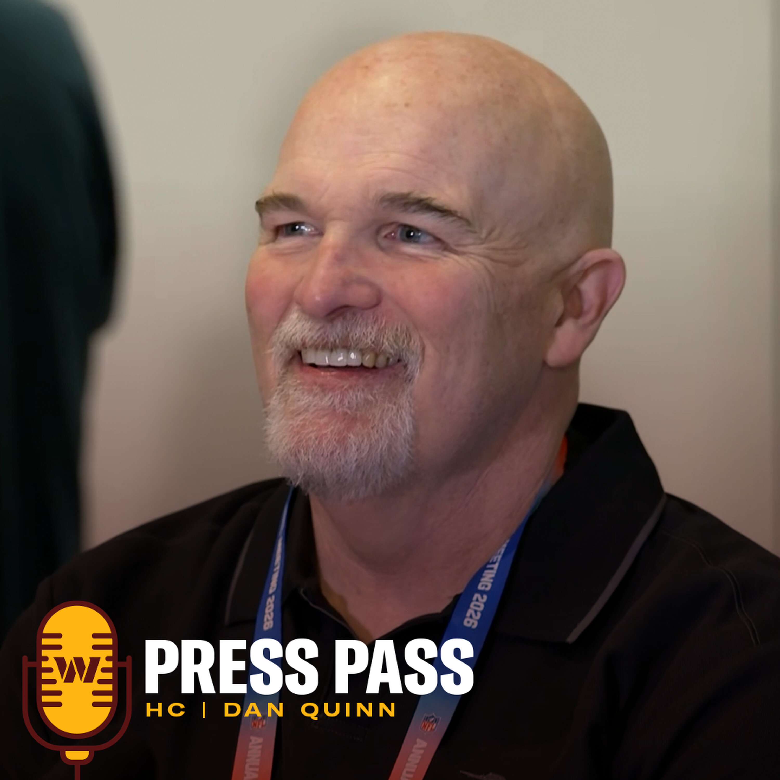 HC Dan Quinn | March 30, 2026 | Press Pass | Washington Commanders | NFL episode artwork