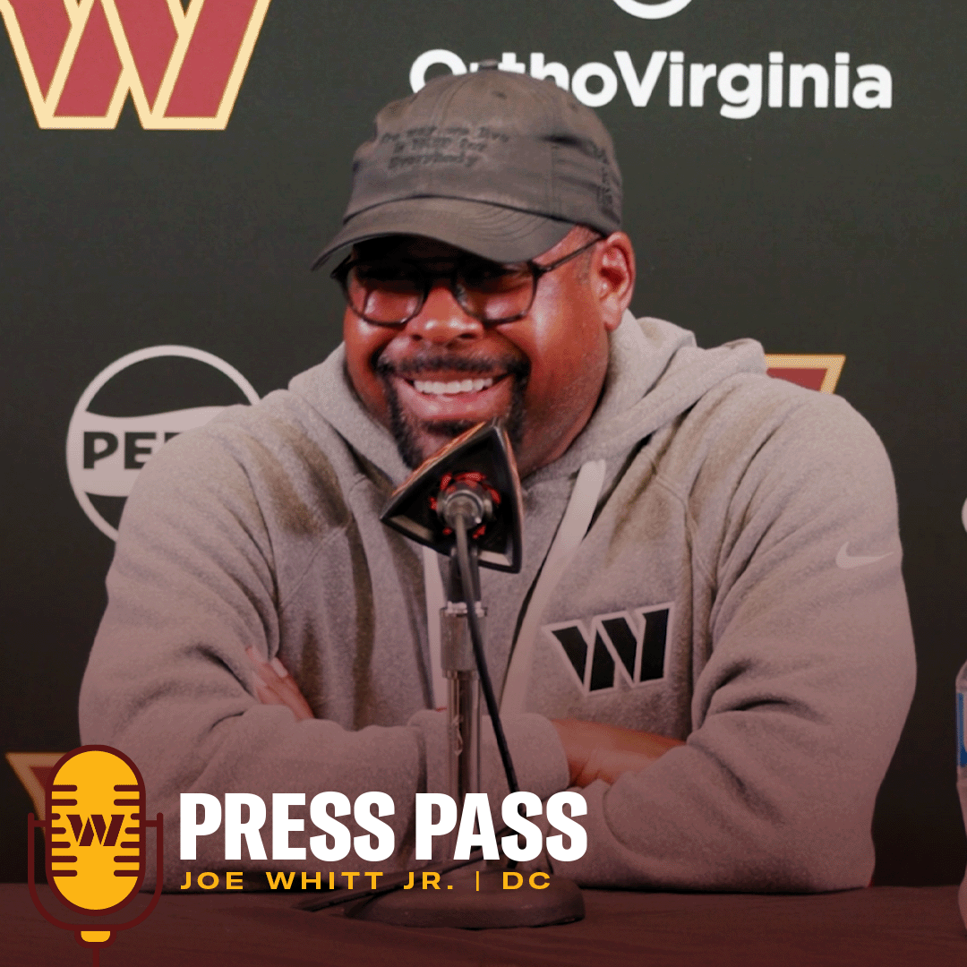 DC Joe Whitt Jr. | June 4, 2025 | Press Pass | Washington Commanders | NFL