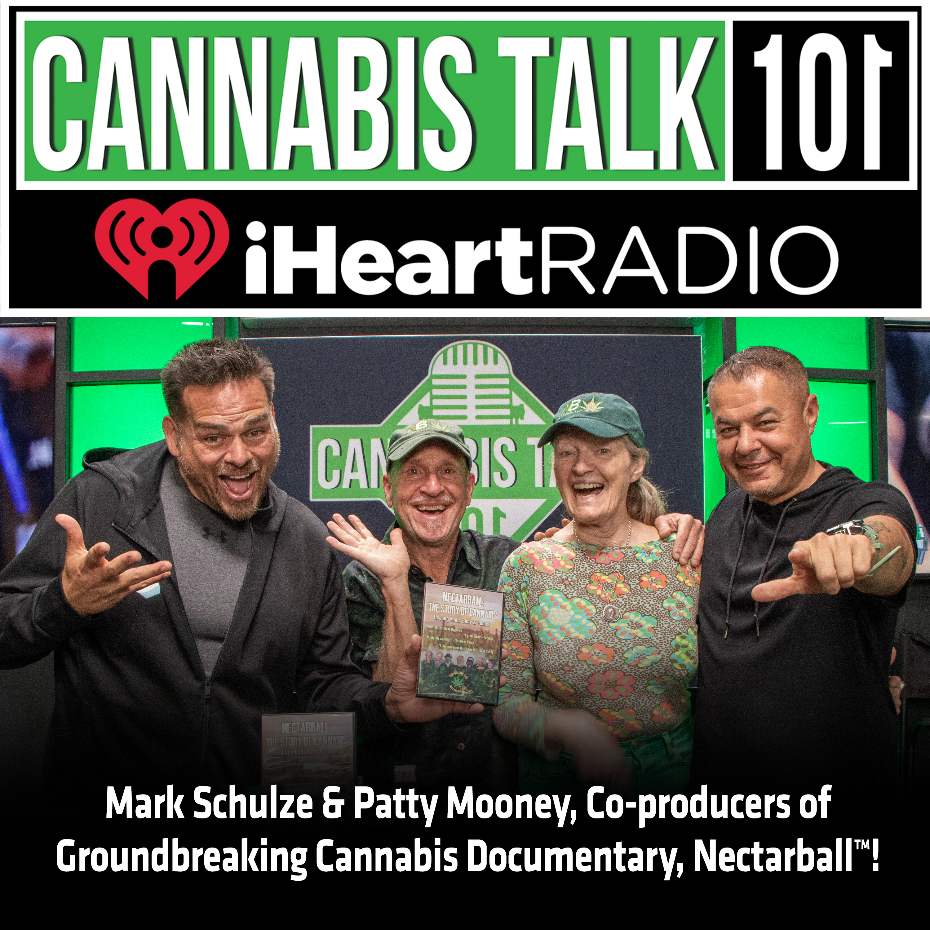 Mark Schulze & Patty Mooney, Co-producers of Groundbreaking Cannabis Documentary, Nectarball™!