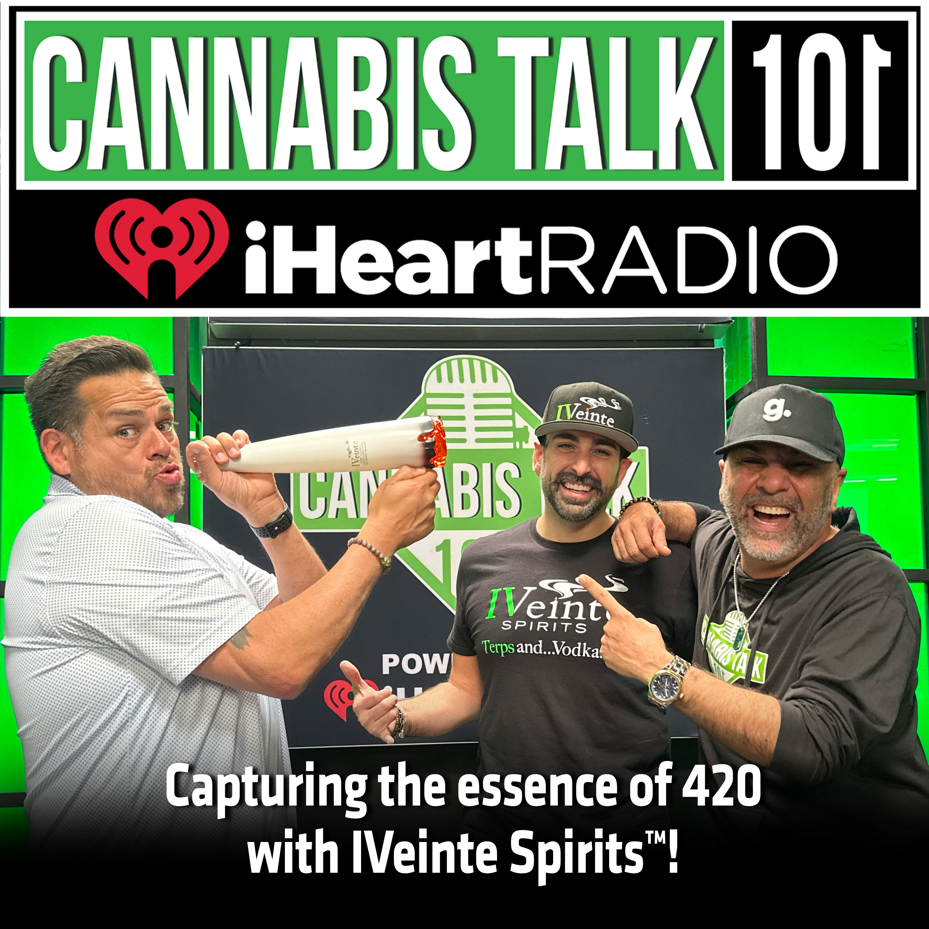 Capturing the essence of 420 with IVeinte Spirits™!