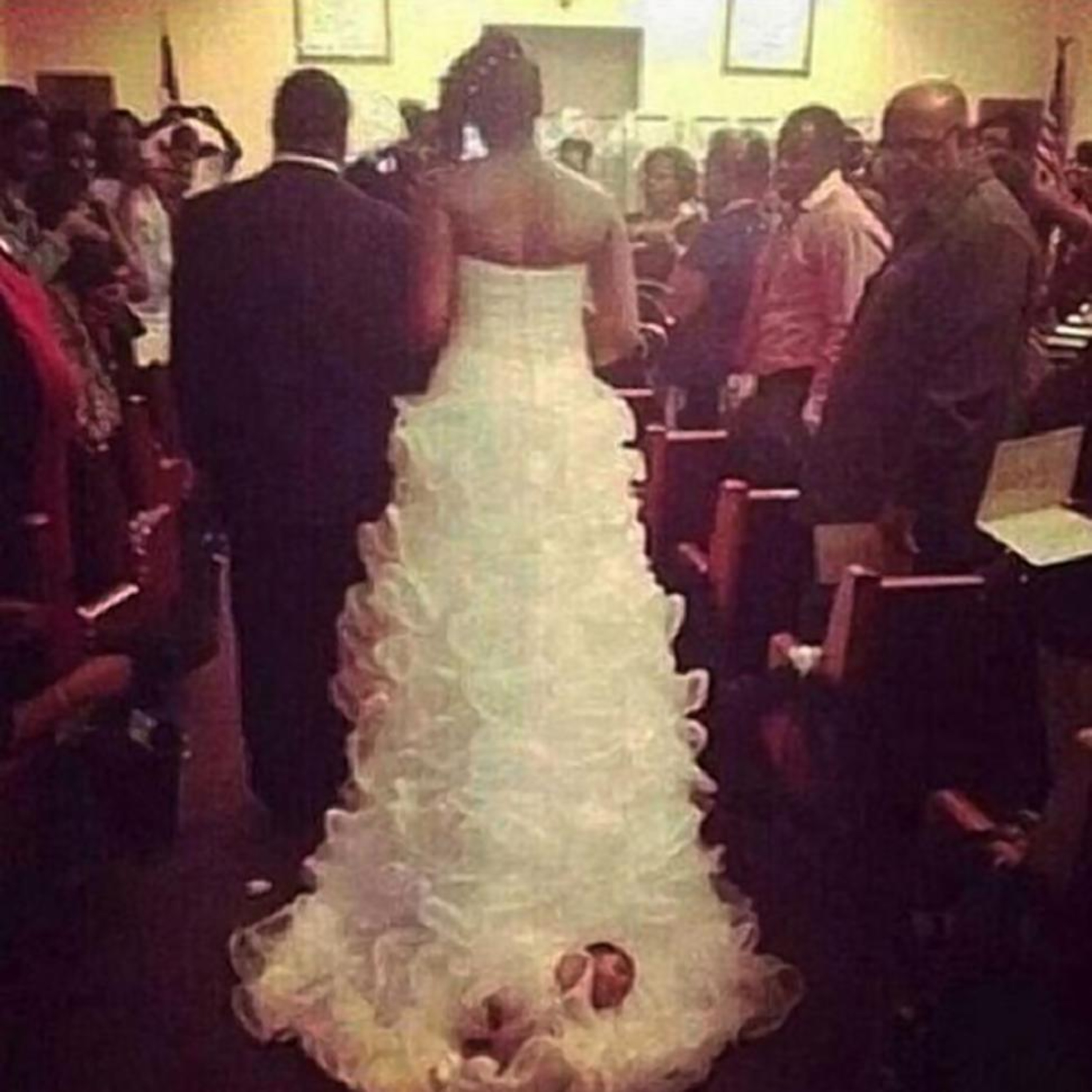 711: Bridal Train Baby