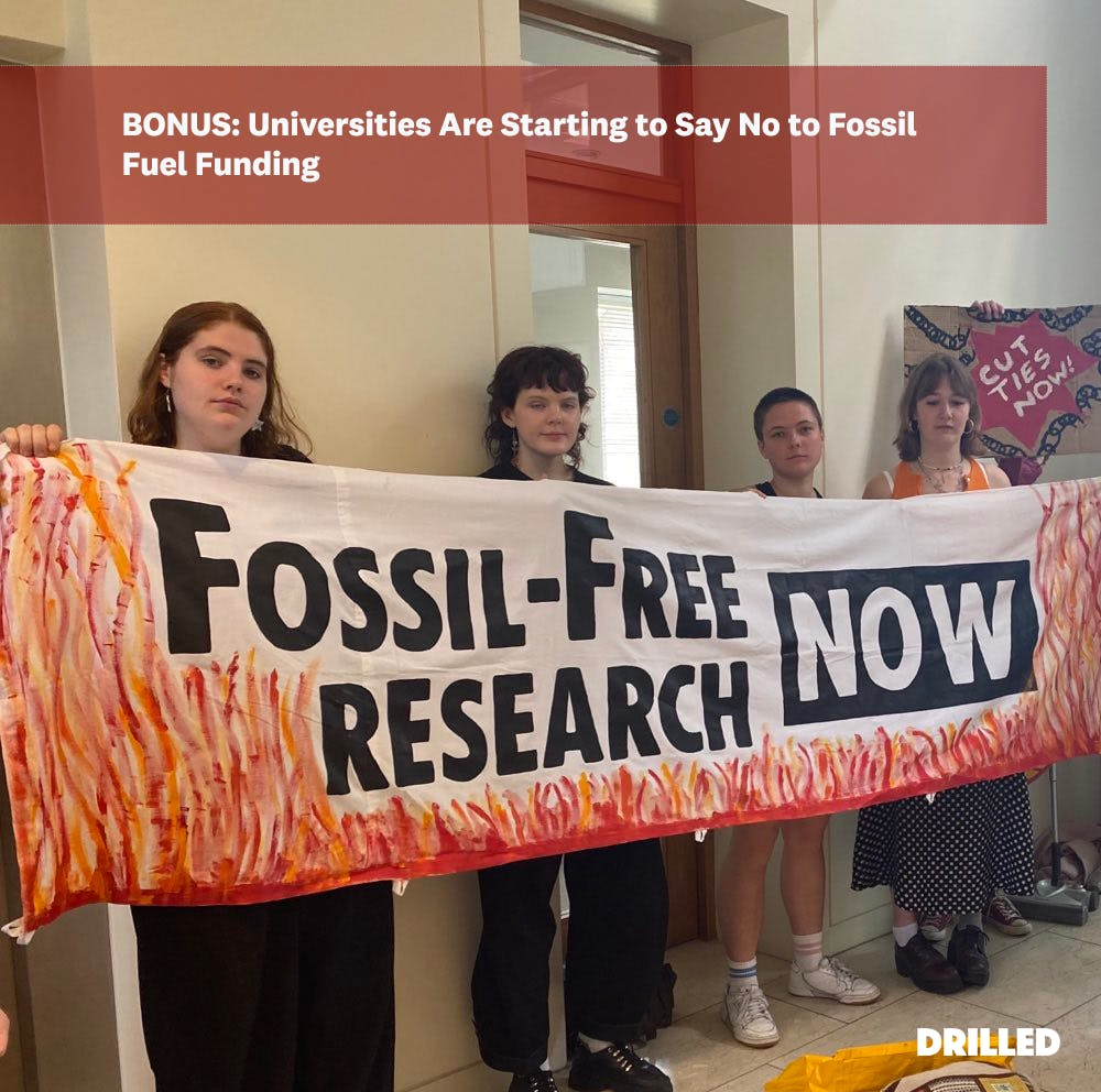Universities Are Saying No to Big Oil Money