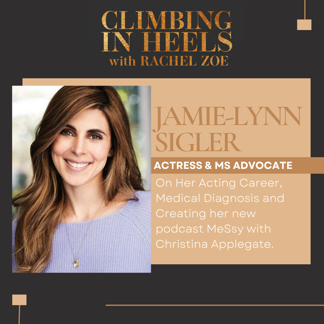Climbing in Heels with Rachel Zoe