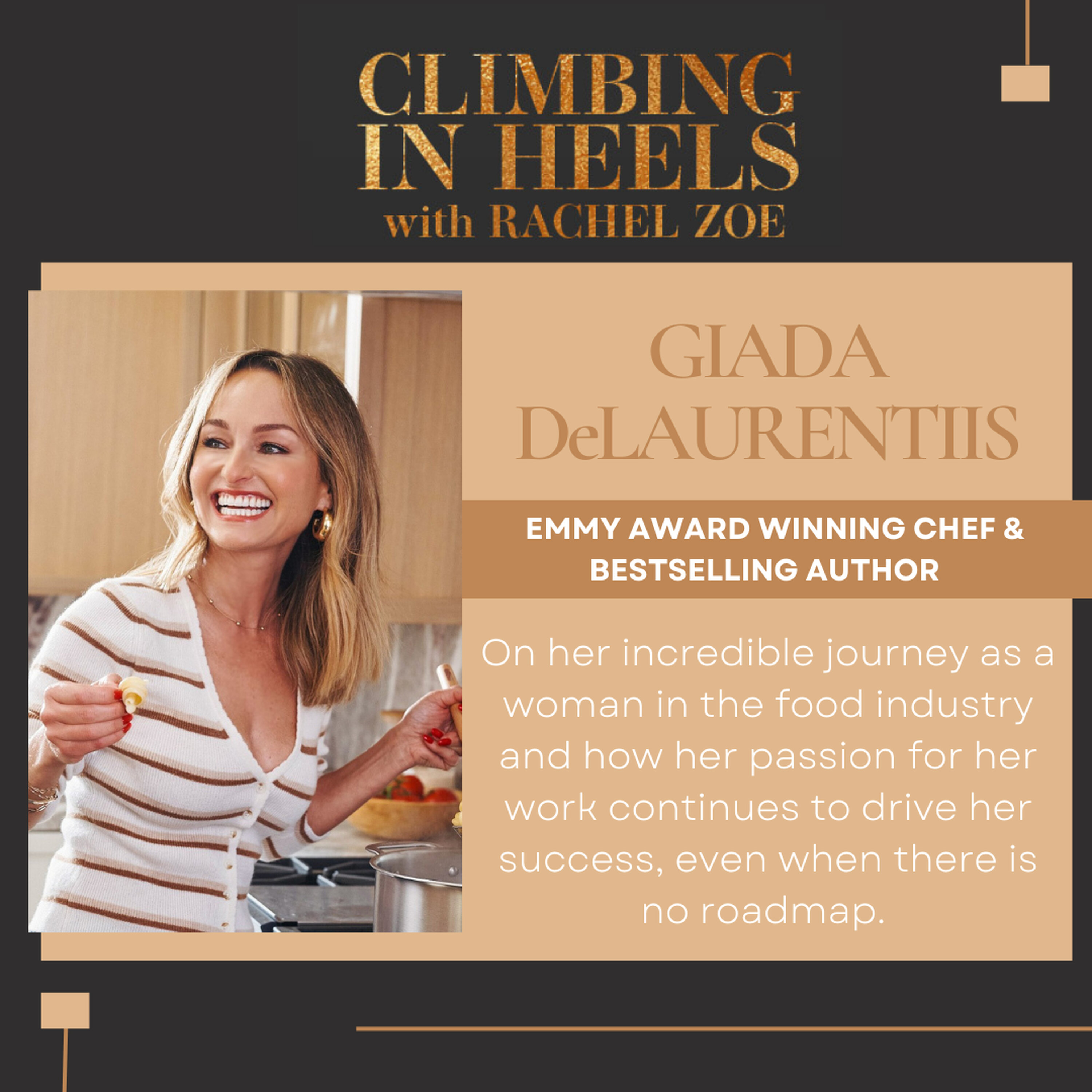Giada DeLaurentiis: Emmy Award Winning Chef & Bestselling Author