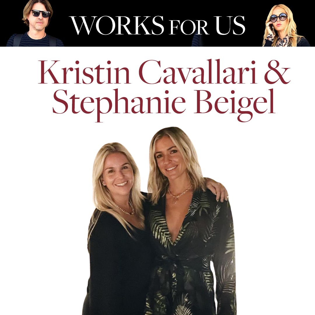 Kristin Cavallari and Stephanie Biegel