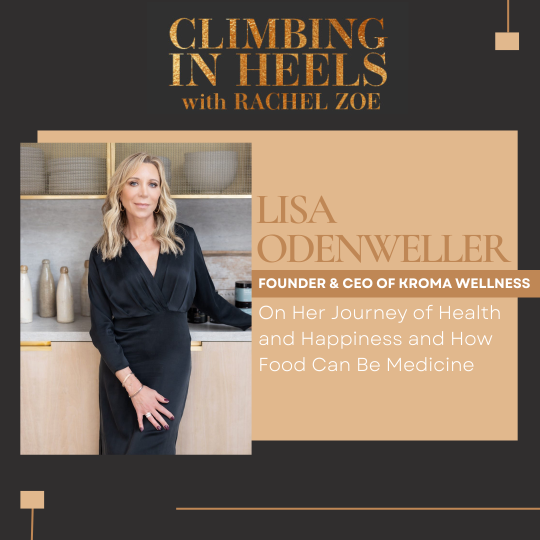 Climbing in Heels with Rachel Zoe