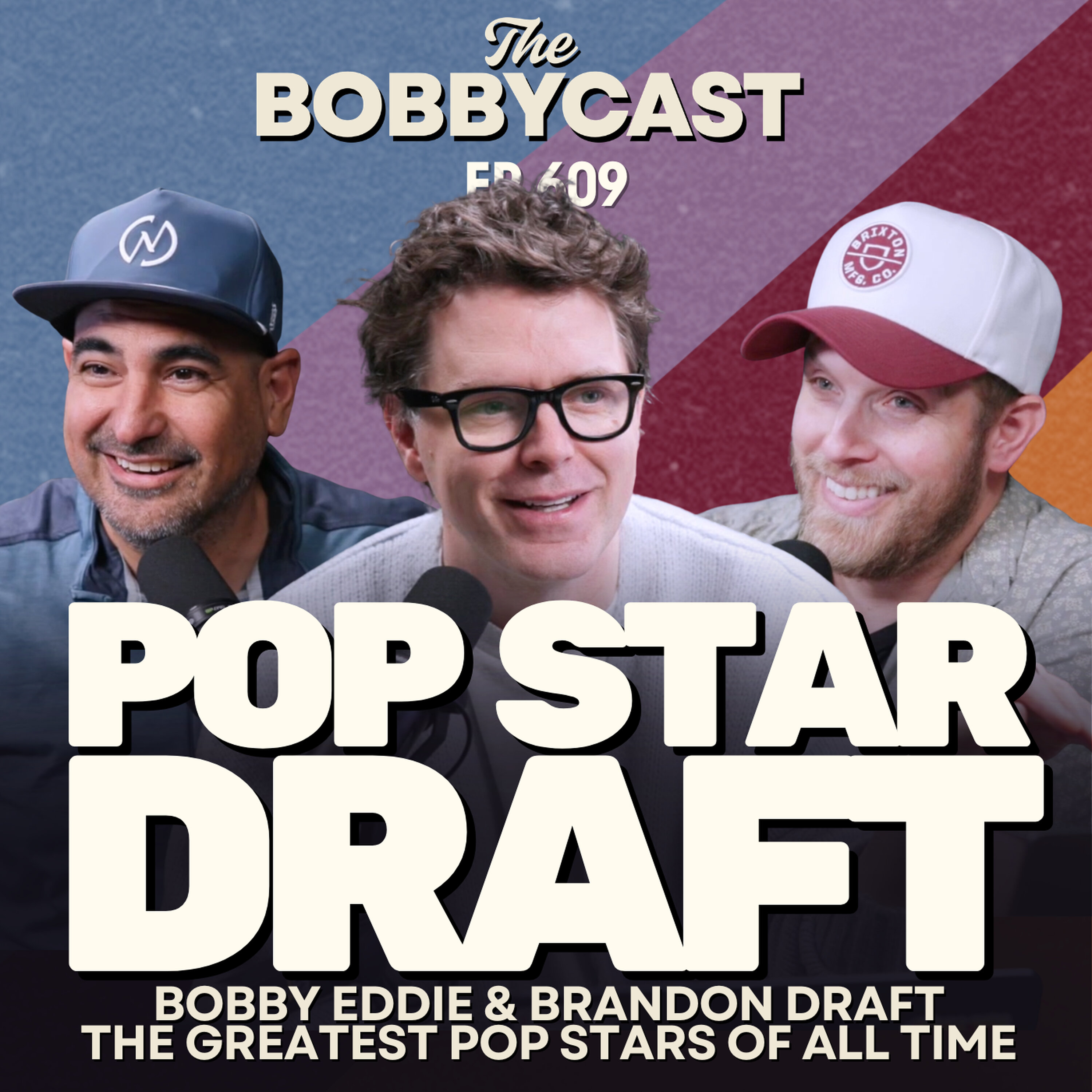 BOBBYCAST - Who is the Greatest All-Time Pop Star? Pop Star Draft — The Bobby Bones Show cover
