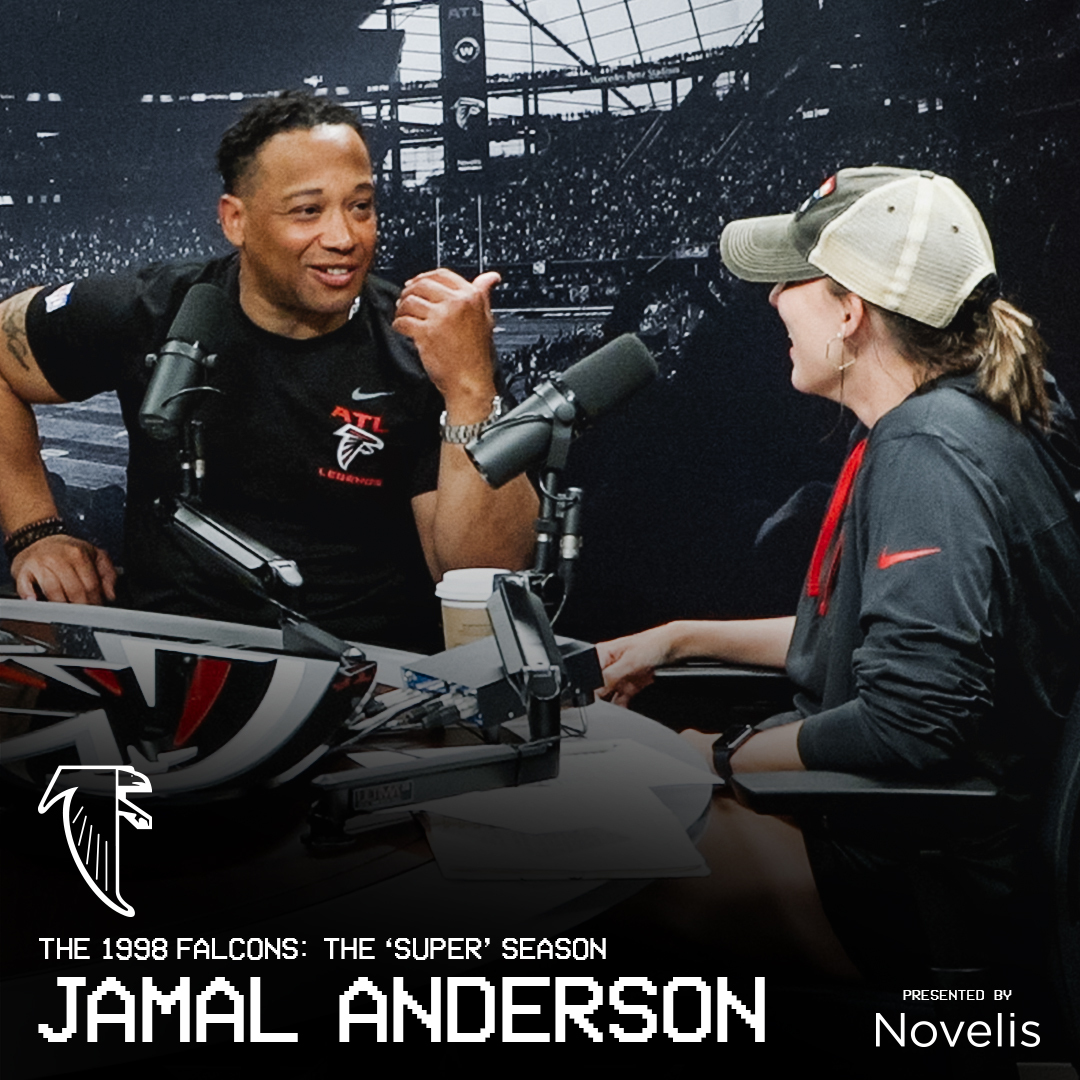 Jamal Anderson remembers 1998 Falcons, doing the Dirty Bird and more | Atlanta Falcons Podcast Network