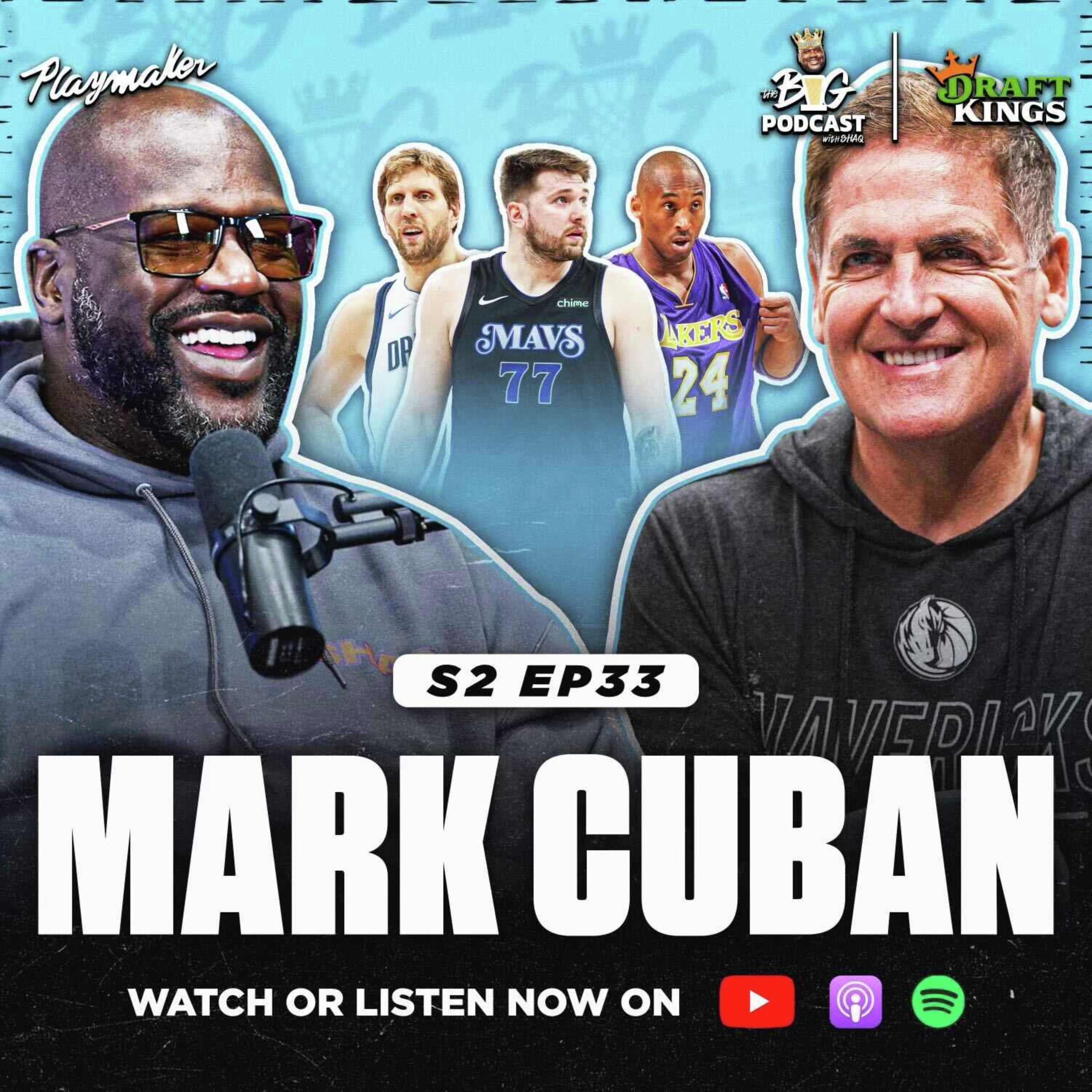 Shaq To Dallas!? Mark Cuban Shares His Take On Luka Winning A Championship & Why He Sold The Mavs