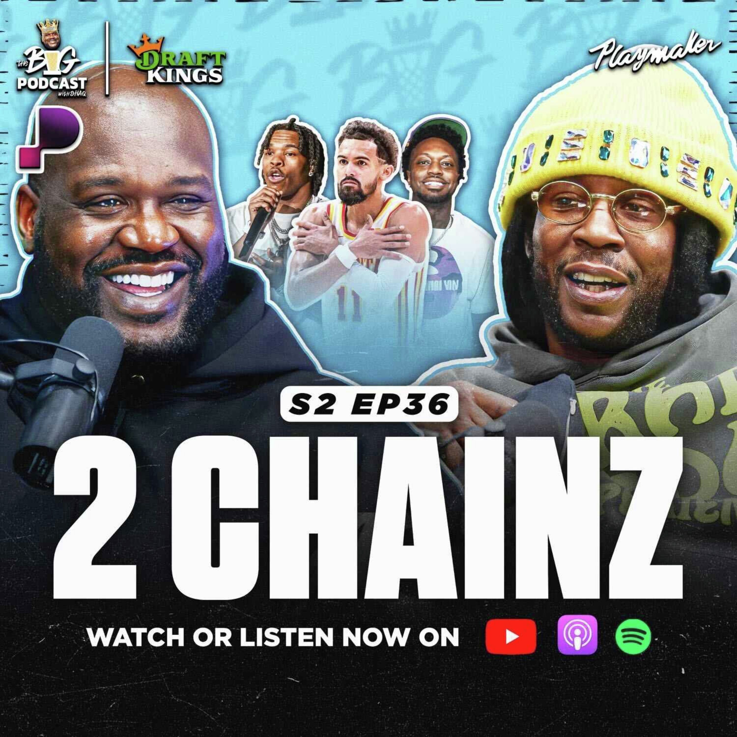2 Chainz Ranks NBA Rappers, Talks Trae Young Disrespect & Shares INSANE Stories W/ Shaq