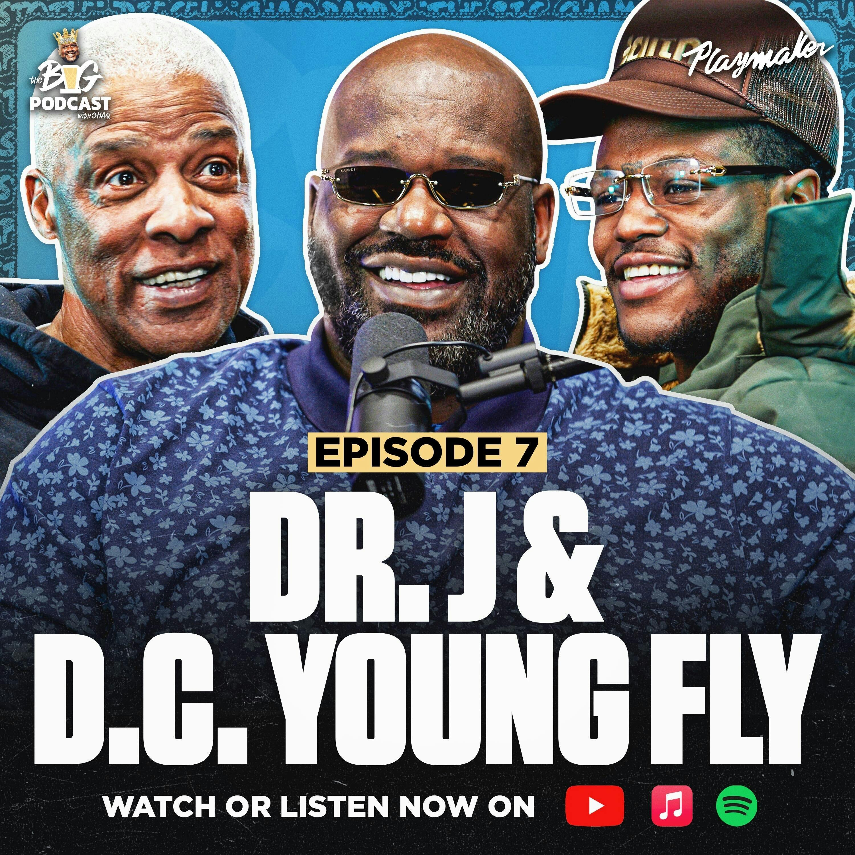 Shaq and DC Young Fly Do A Roast Battle, While Dr. J Reveals Wild Untold NBA Stories | EP 7