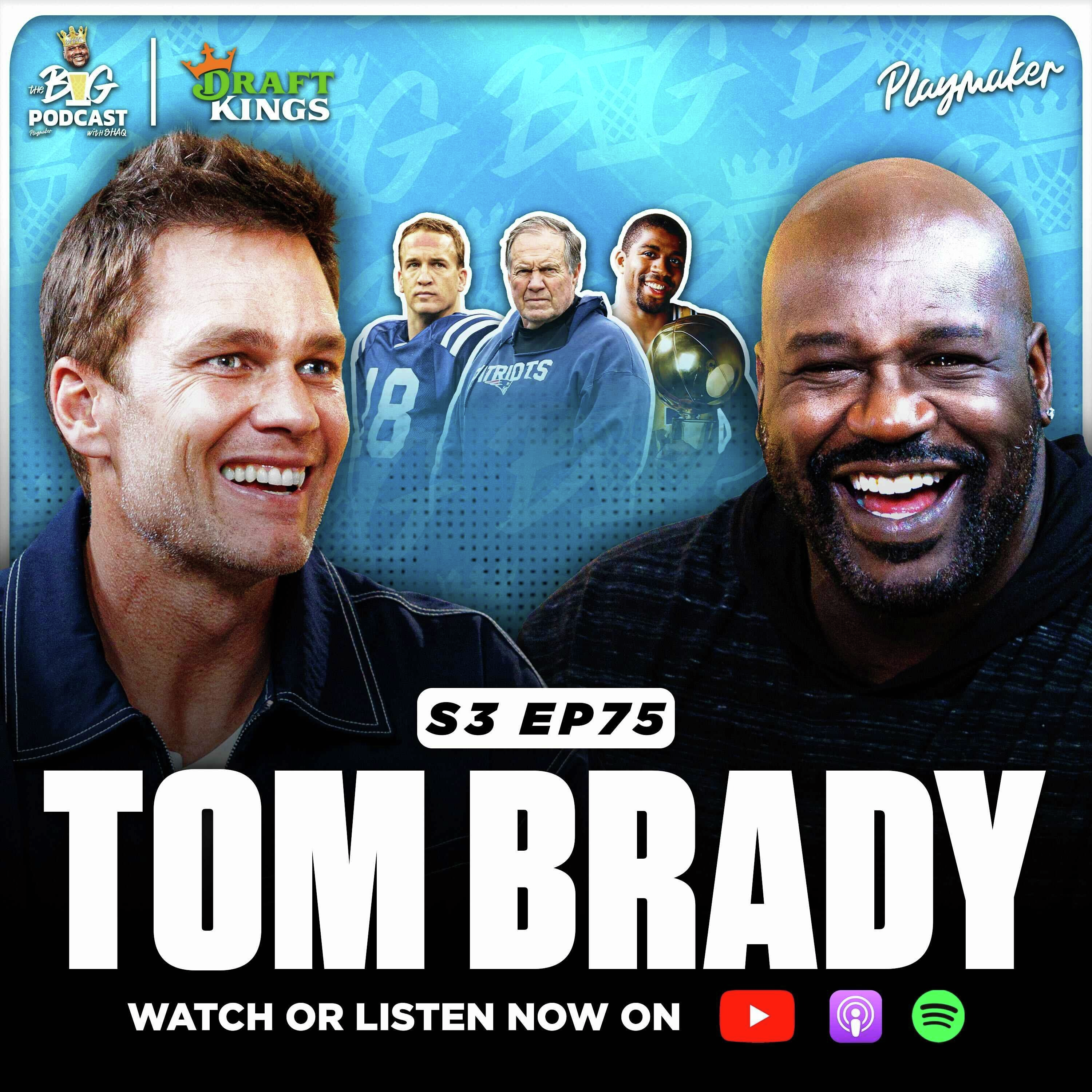 Tom Brady Reveals What It's Like Being The GOAT, If He Could Still Play + Shaq & Brady NFL Duo?